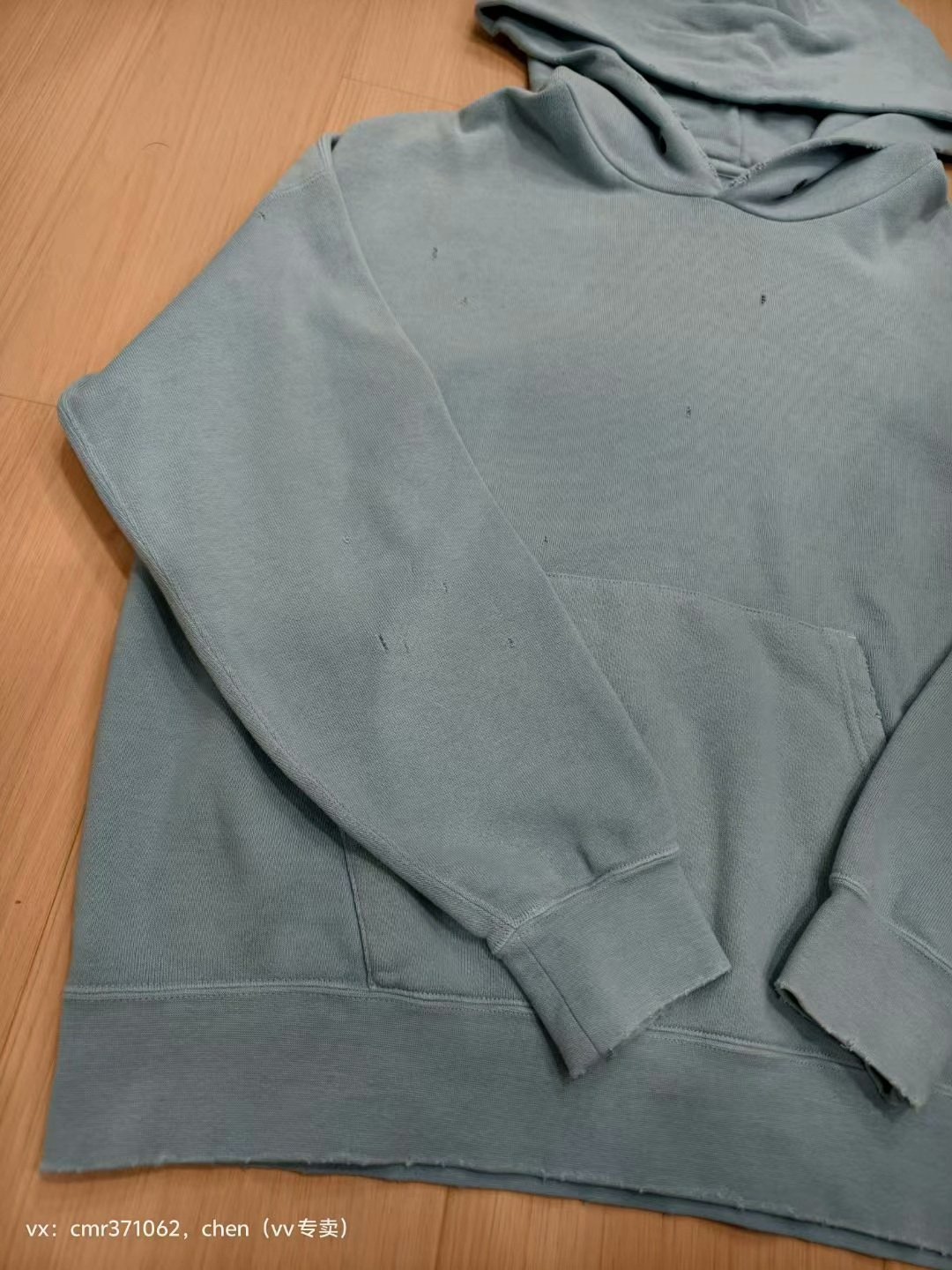 VISVIM 22SS AMPLUS HOODIE P.O. CRASH — detail