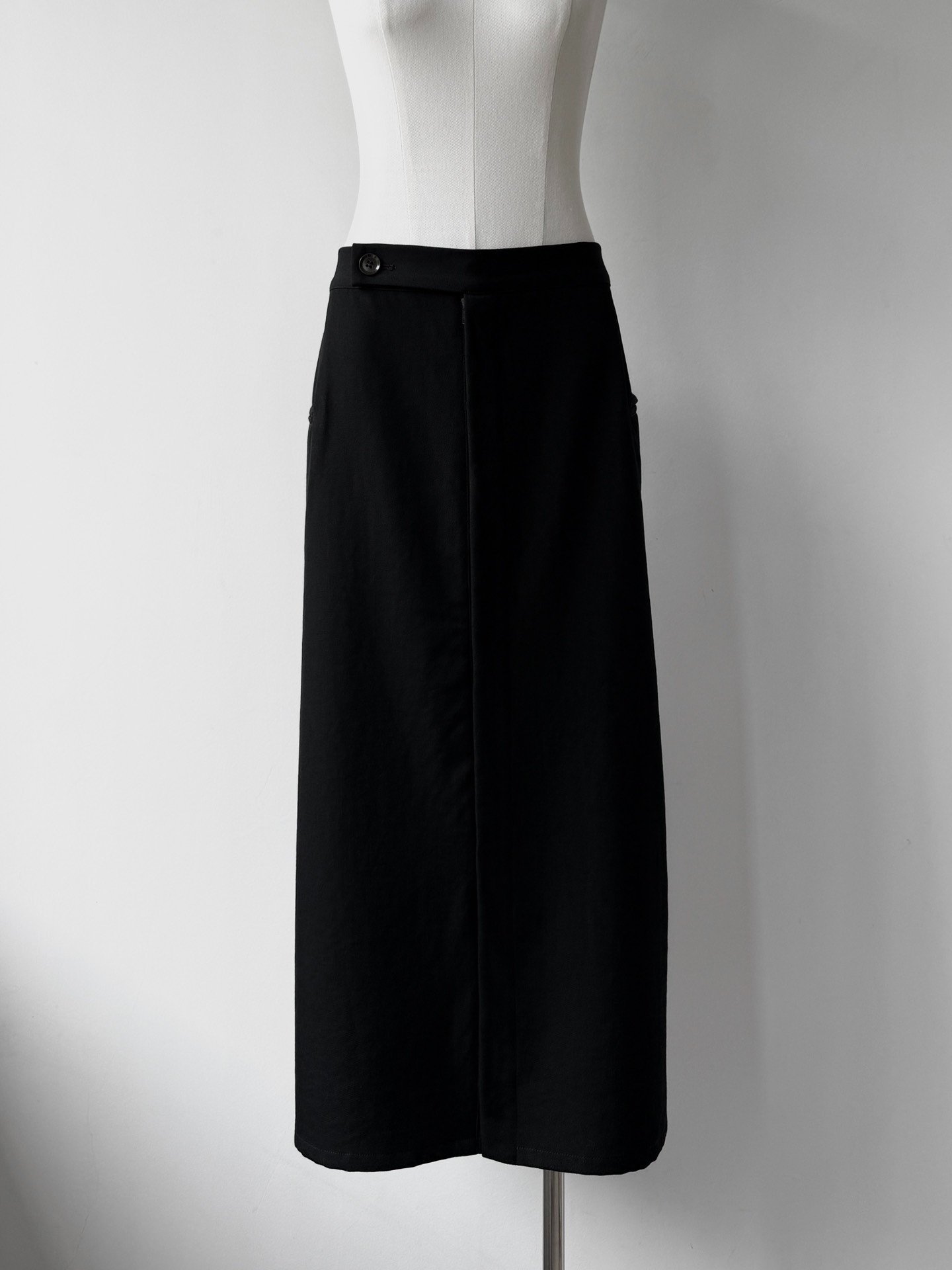 Yohji Yamamoto Noir 13SS Zip Long Skirt