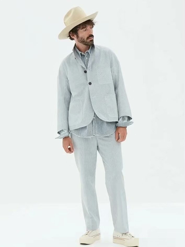 VISVIM 22SS Seersucker Suit Set