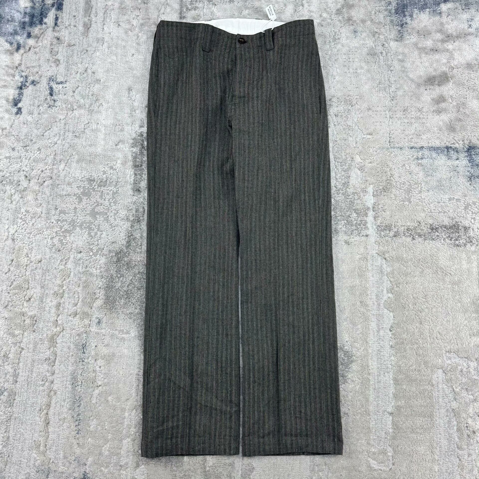 VISVIM 21SS Herringbone Straight-Leg Pants