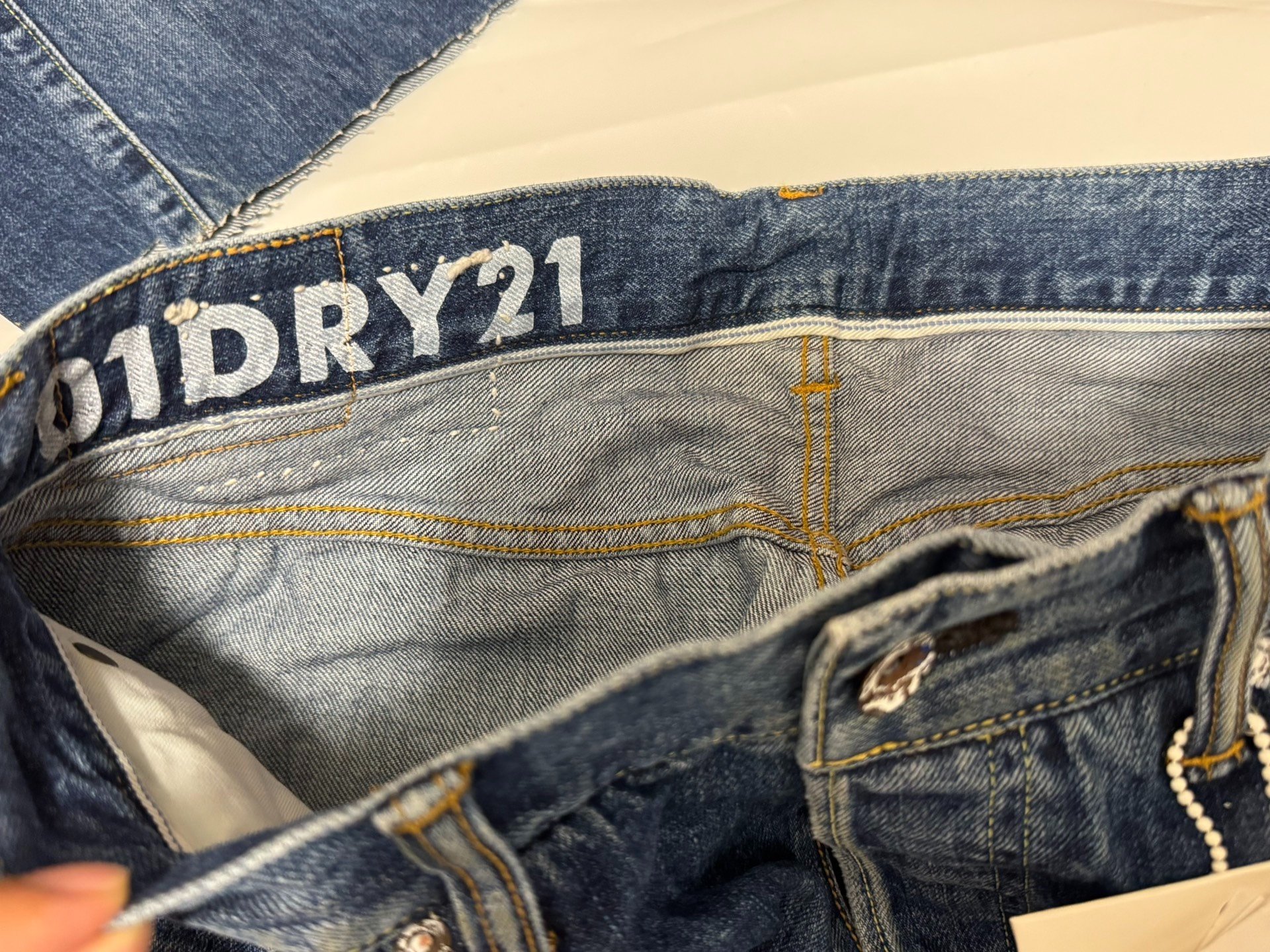 VISVIM 23SS SOCIAL 01DRY-21 Jeans — detail