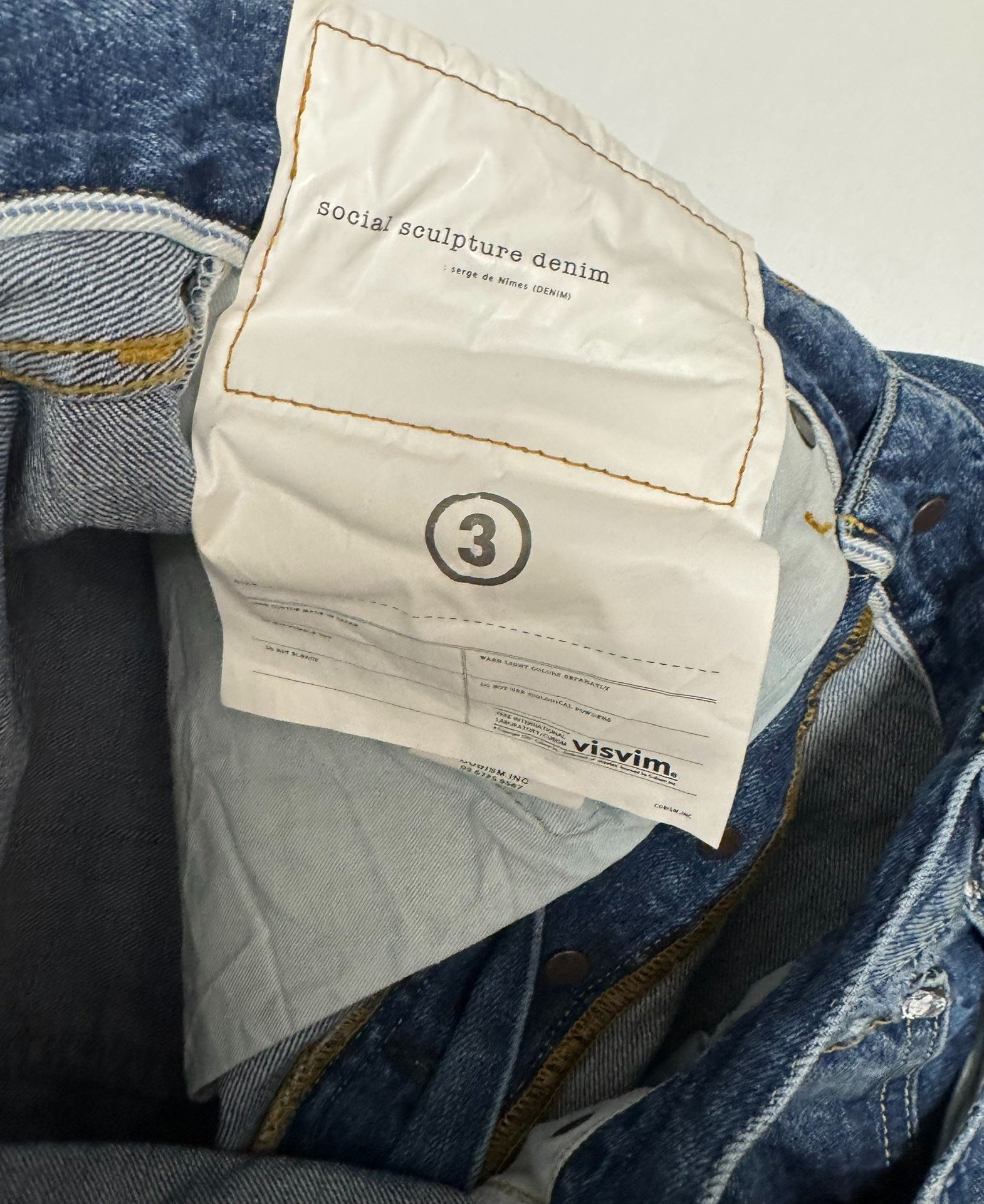 VISVIM 23SS SOCIAL 01DRY-21 Jeans — back