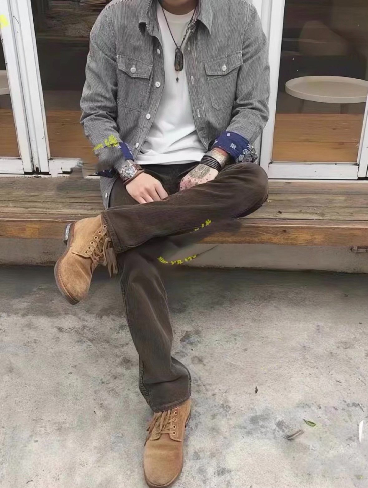 VISVIM 24AW FLUXUS 19 Corduroy Pants — back