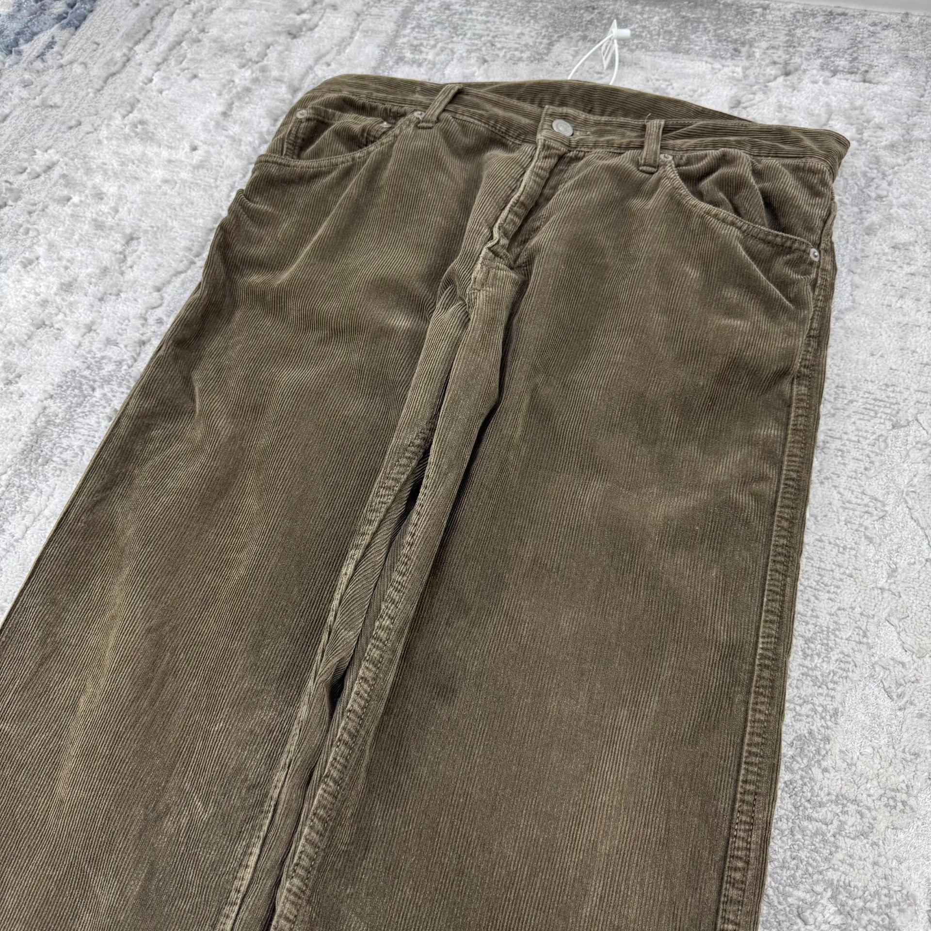 VISVIM 24AW FLUXUS 19 Corduroy Pants — detail