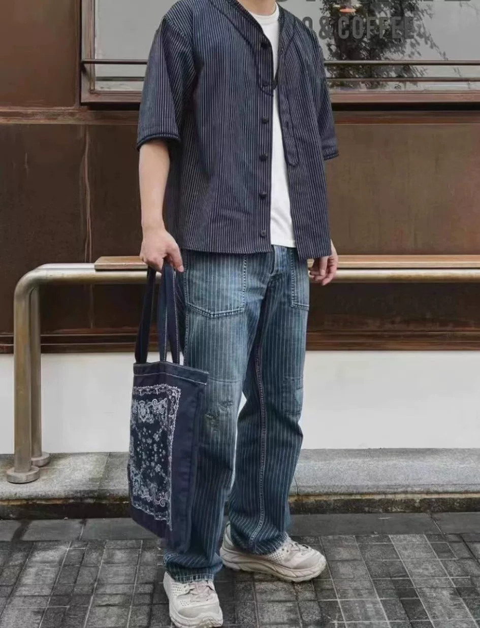 Visvim 21ss Dugout Baseball Shirt — back