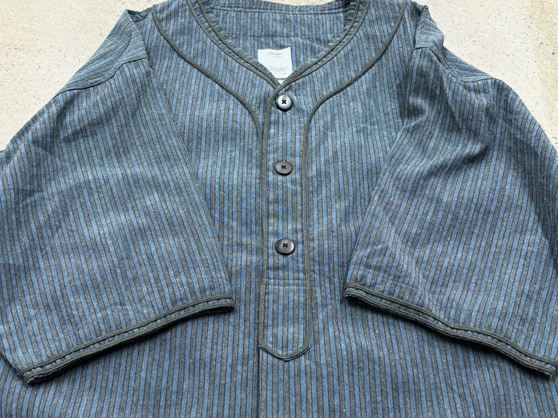 Visvim 21ss Dugout Baseball Shirt — front