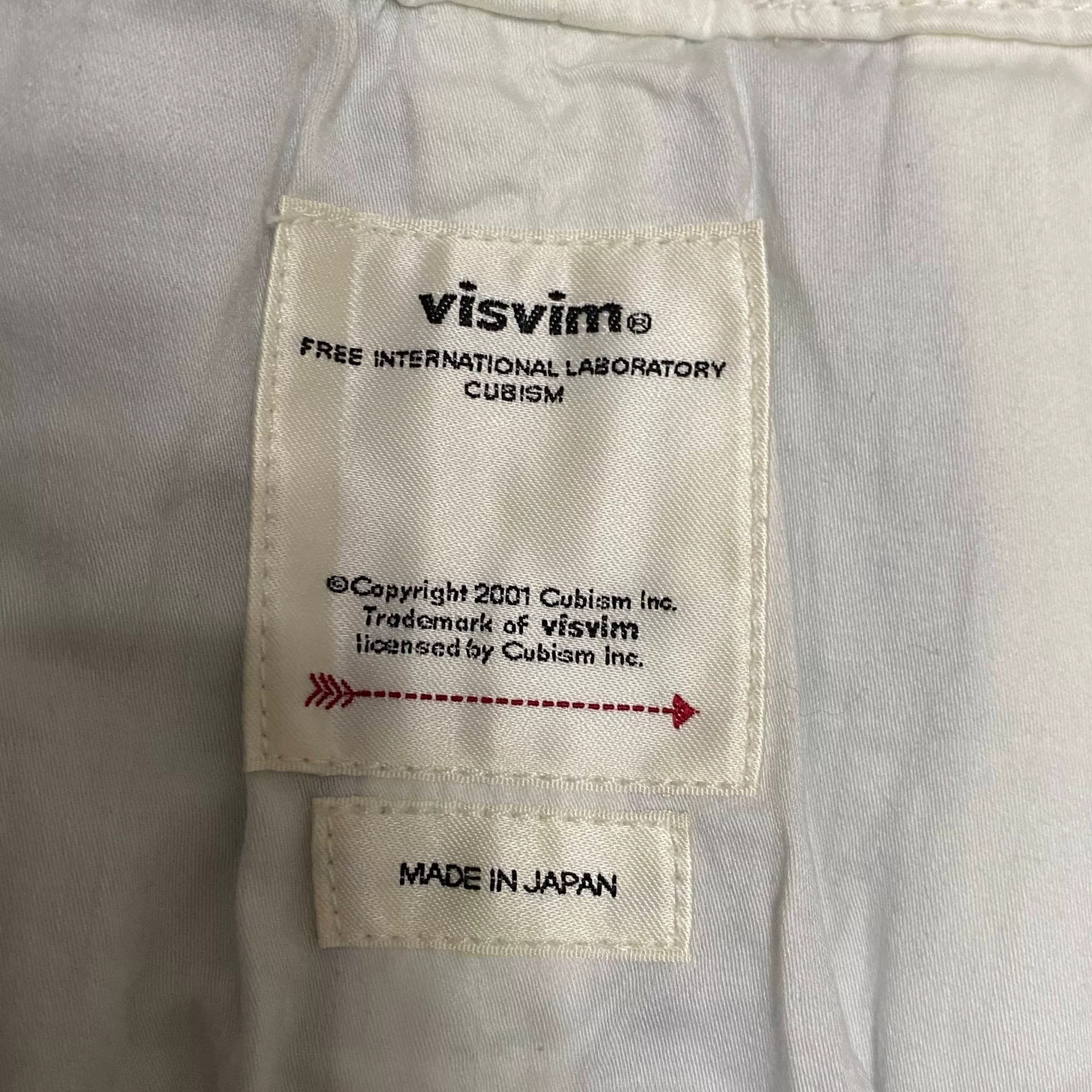 VISVIM 19SS Loose HAKAMA Pants — back