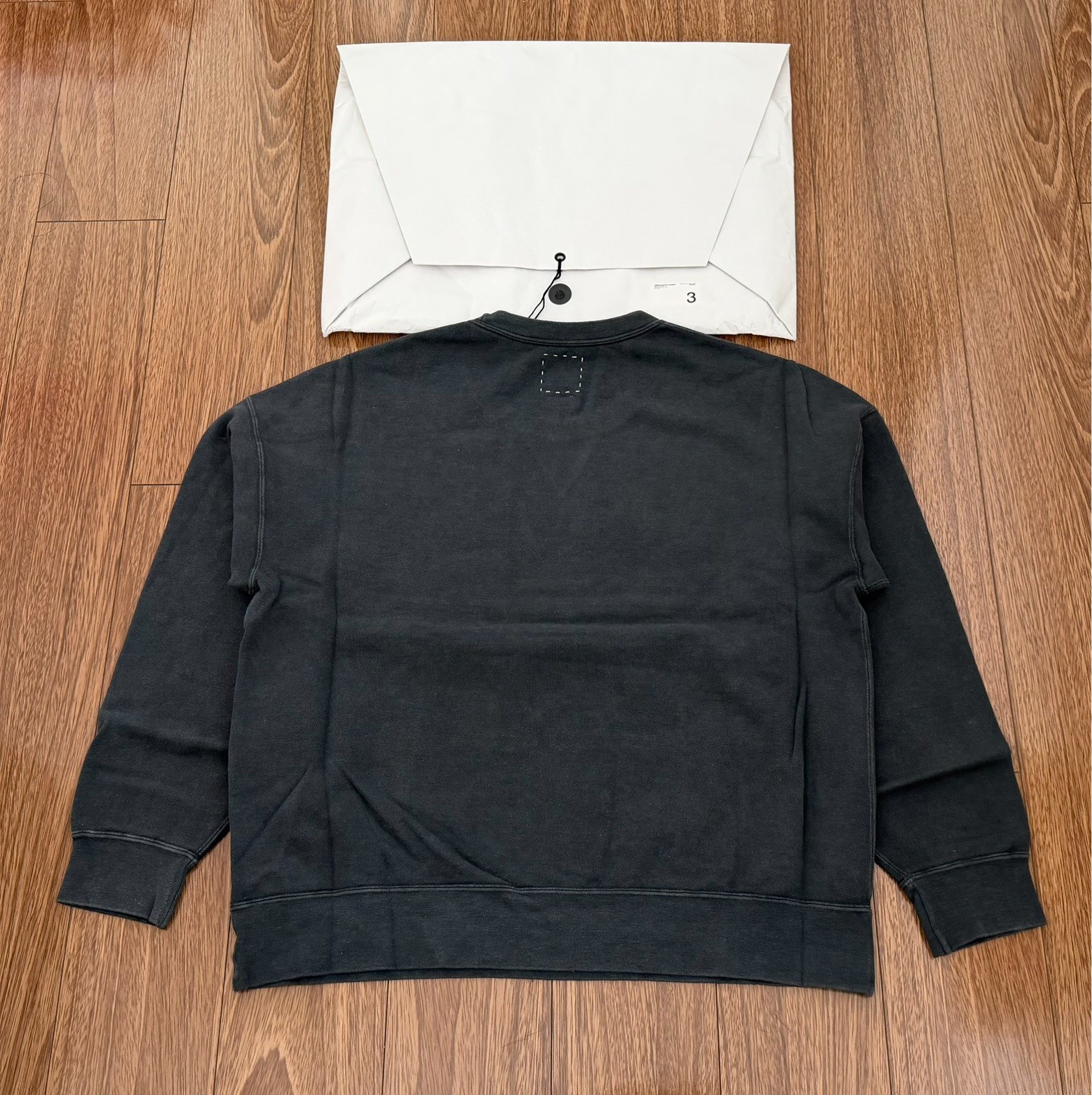 VISVIM 25SS JUMBO SB SWEAT L/S DMGD — front