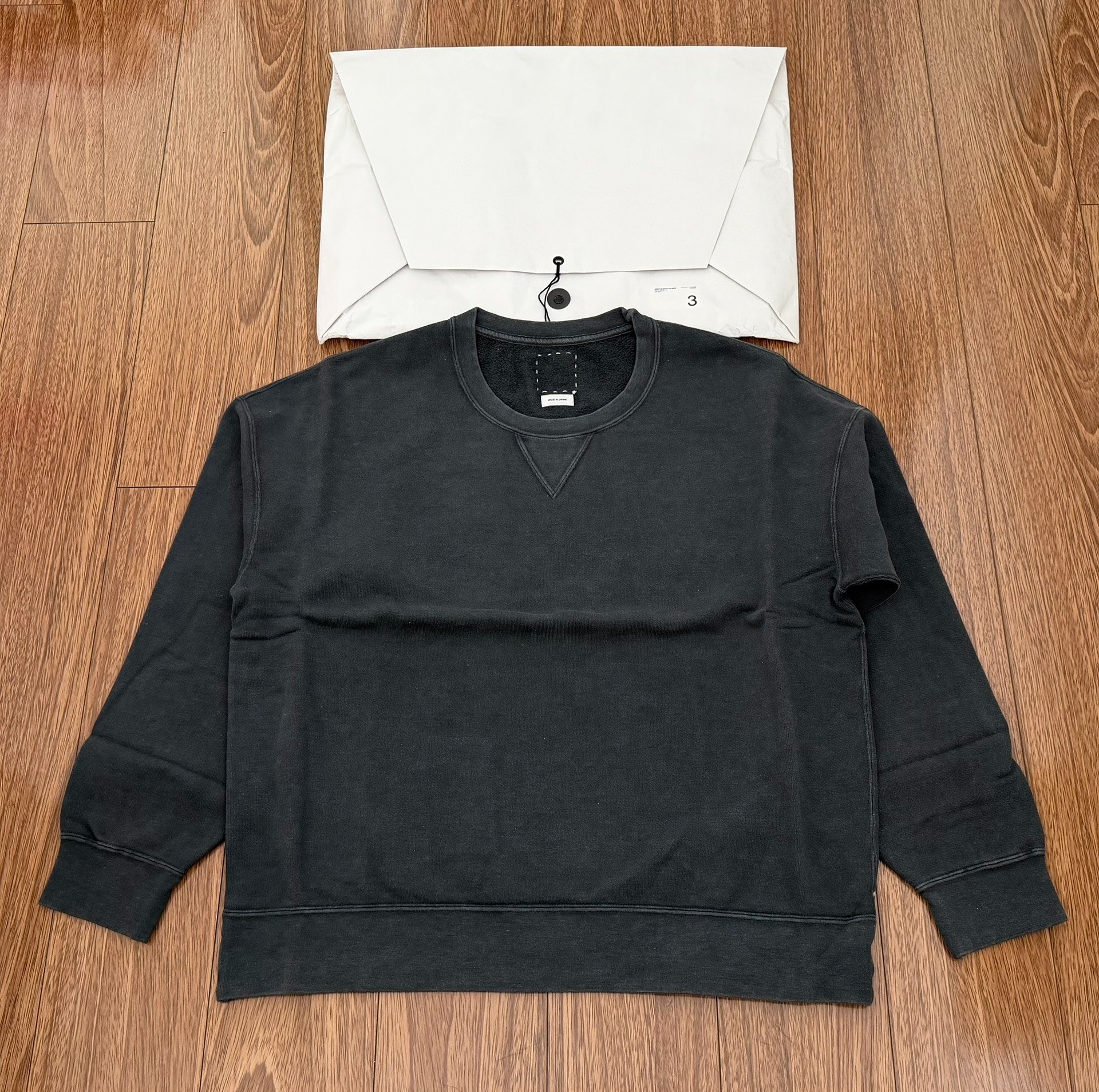 VISVIM 25SS JUMBO SB SWEAT L/S DMGD