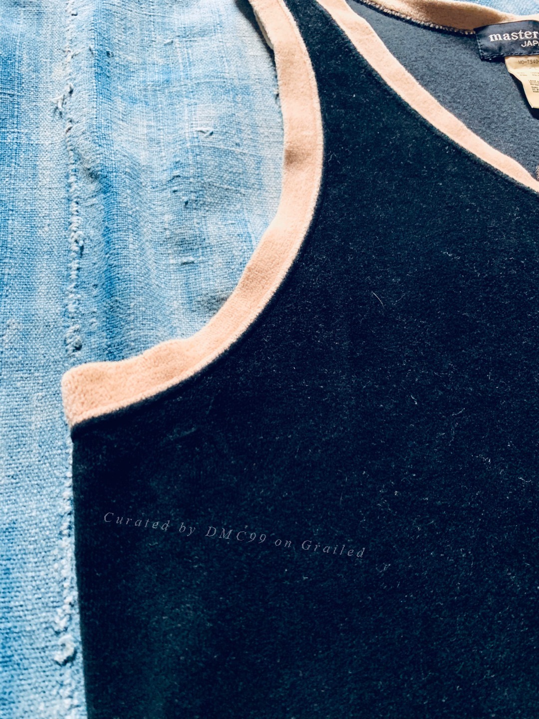 Mastermind Japan MMJ Limited Velvet Vest — back
