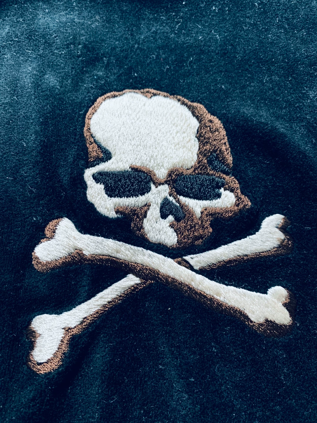 Mastermind Japan MMJ Limited Velvet Vest — detail