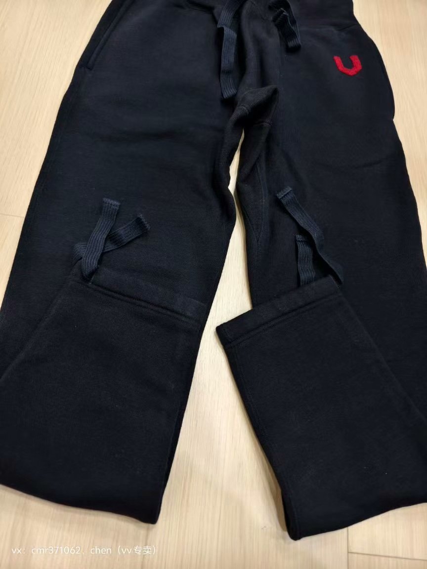 visvim 16AW Applique Vintage Sweat Pants — detail