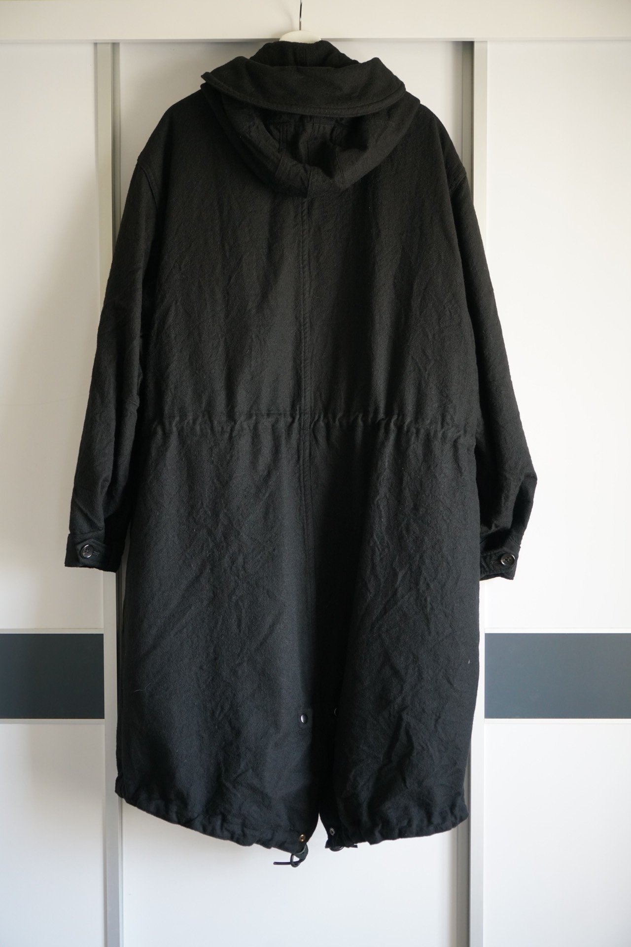 Yohji Yamamoto 03AW Double-Sided Tattoo Coat — back
