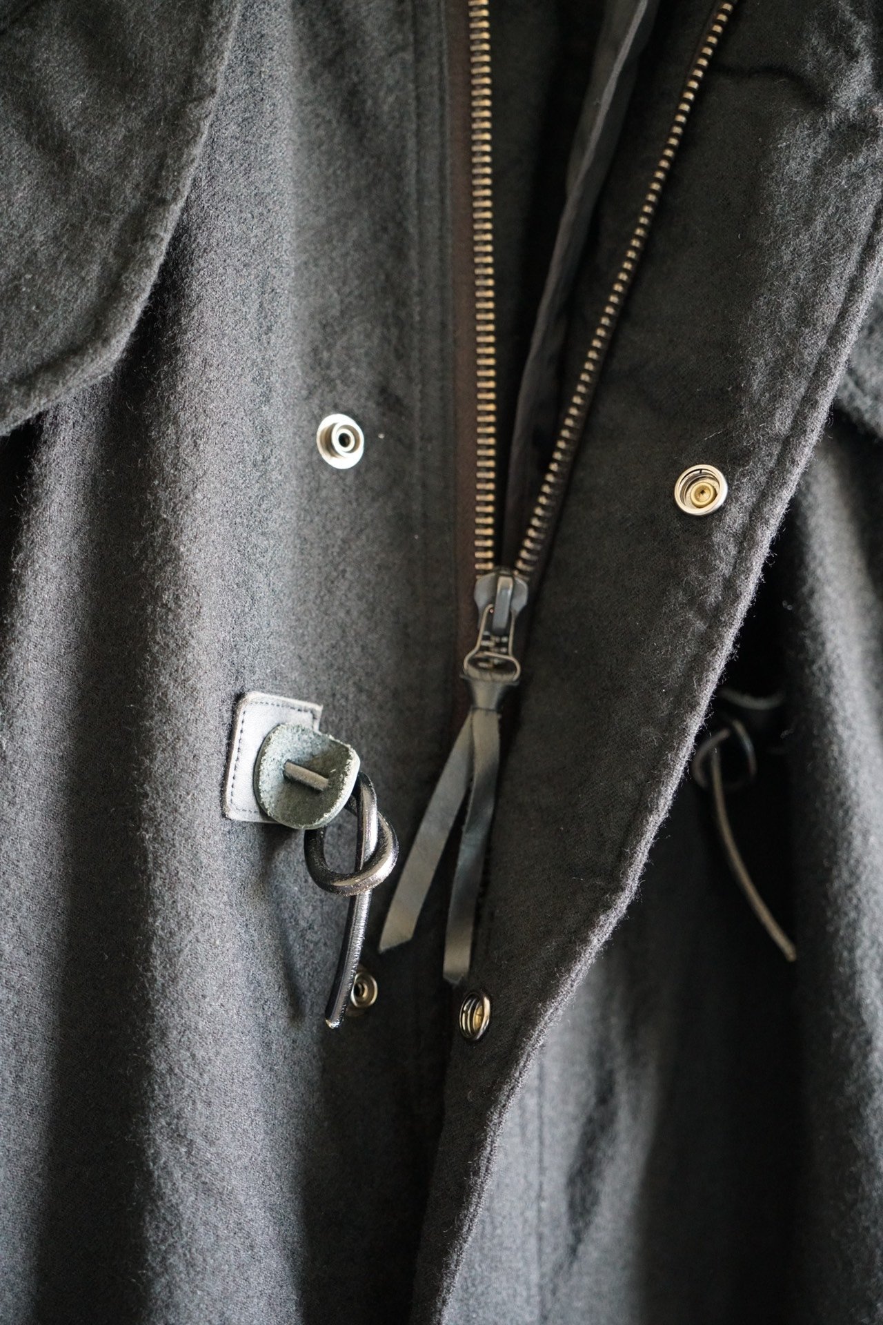 Yohji Yamamoto 03AW Double-Sided Tattoo Coat — label