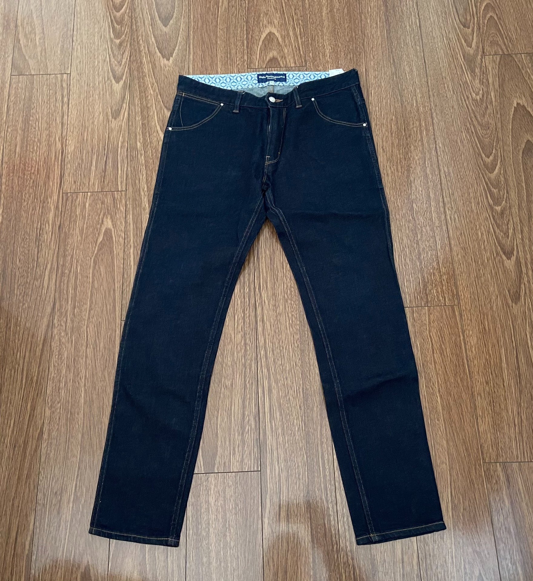 White Mountaineering Raw Denim Jeans