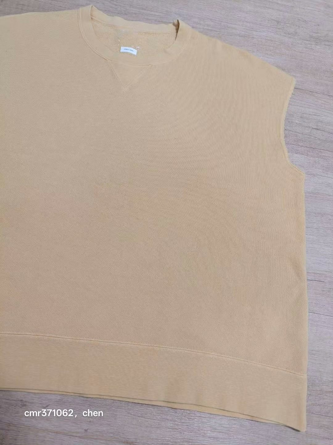 visvim 24ss mondo sweat s/l dmgd — detail