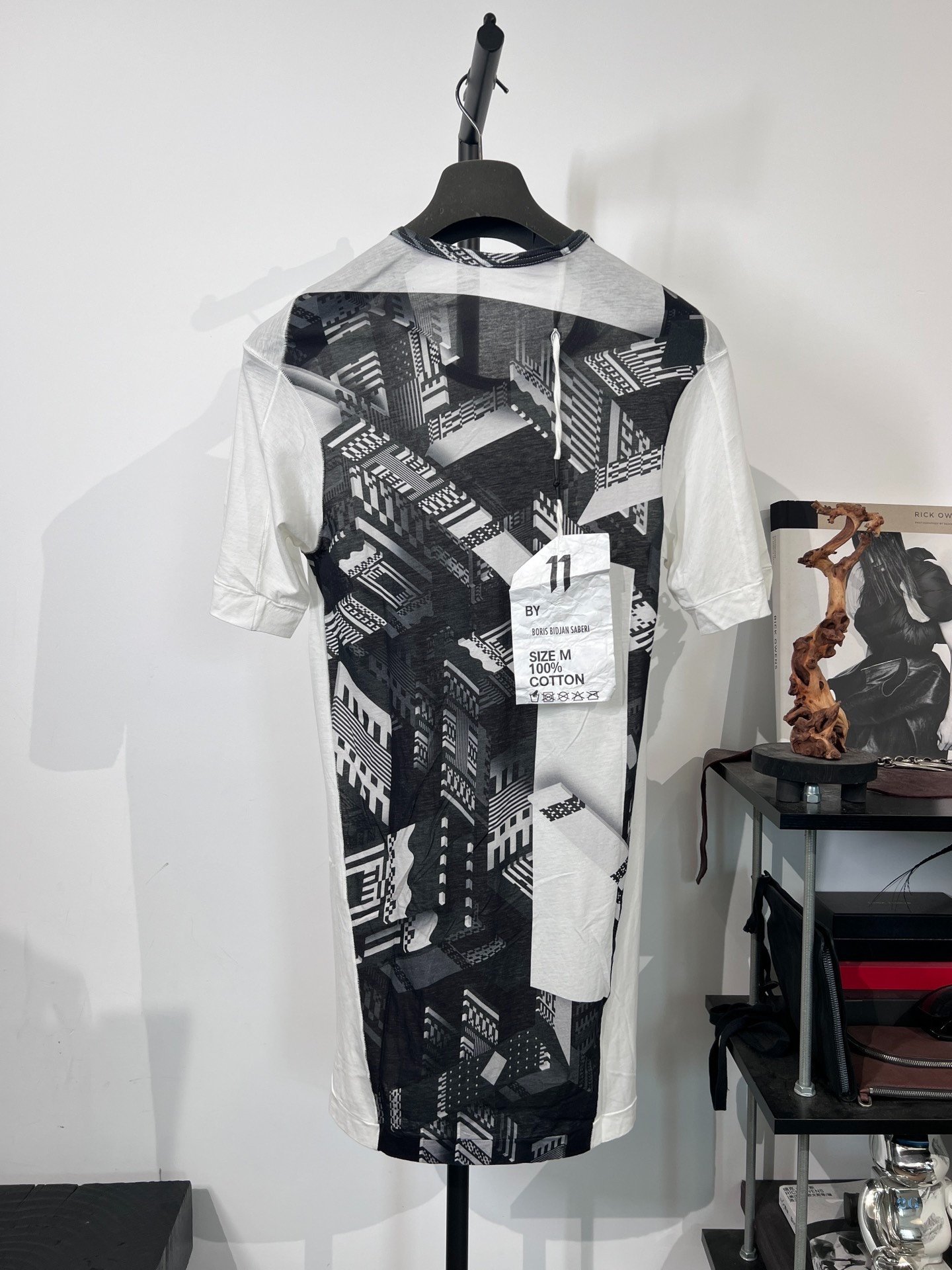 Boris Bidjan Saberi 11by bbs TS3F Geometric T-Shirt