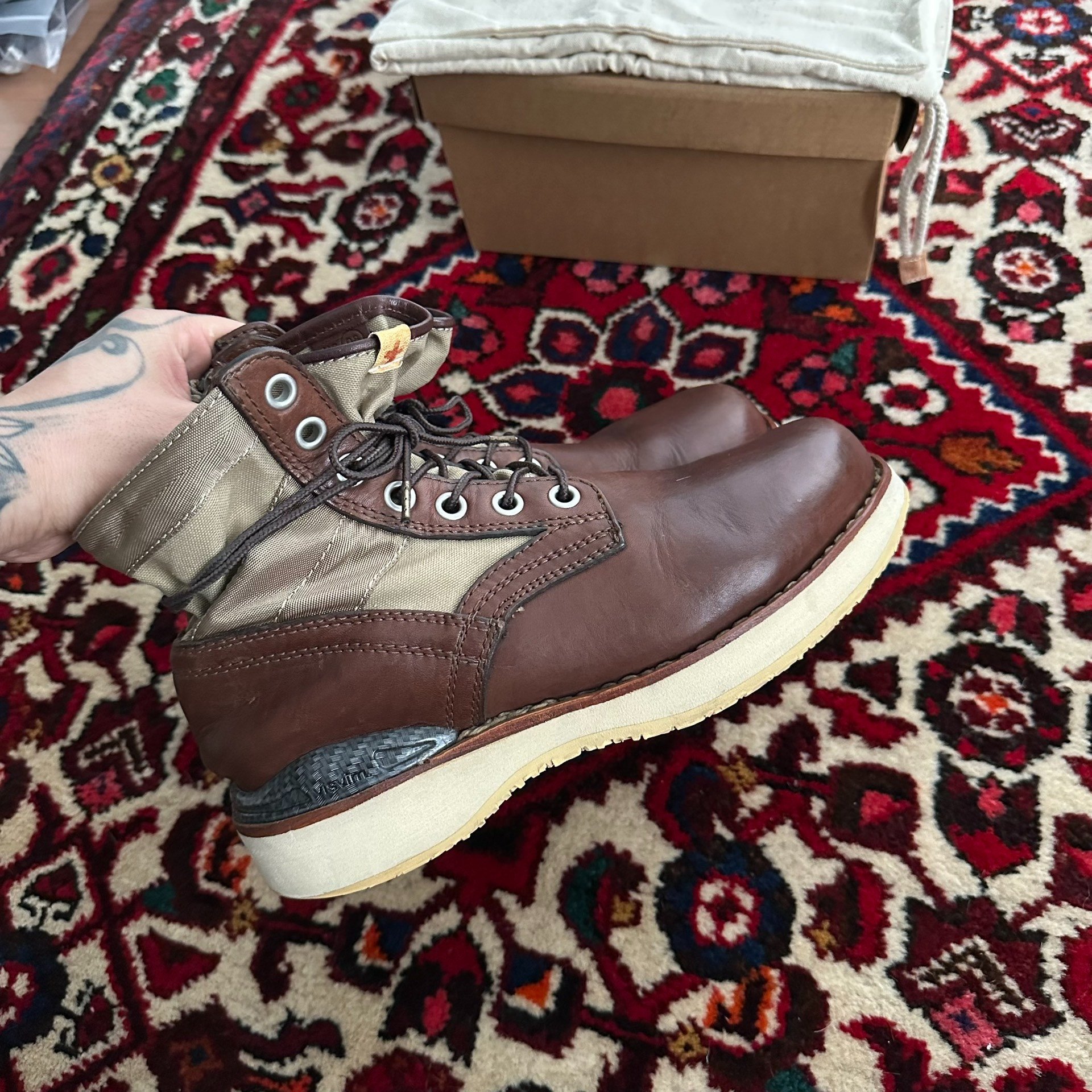 VISVIM 13AW 7-Hole Boots — back