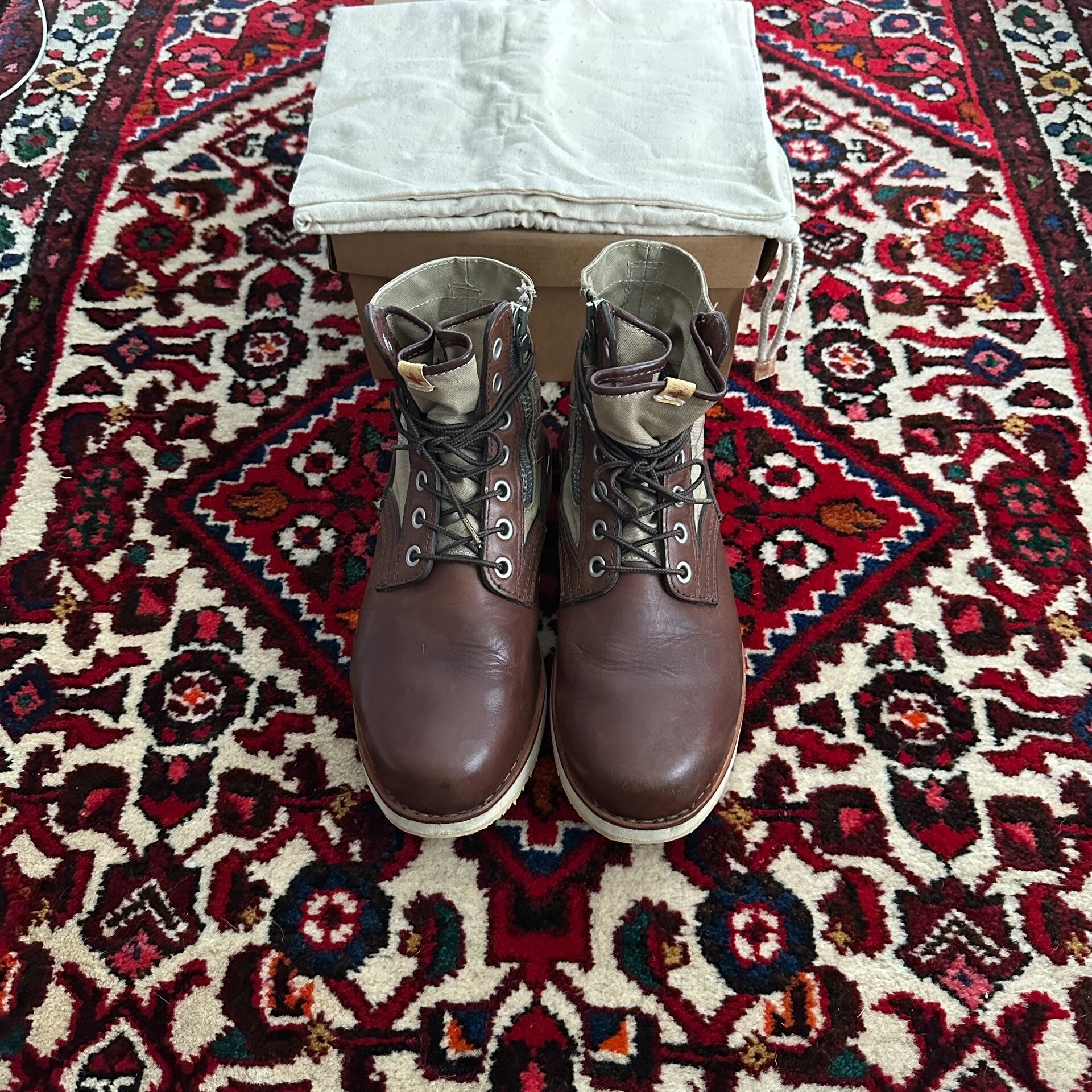 VISVIM 13AW 7-Hole Boots — front