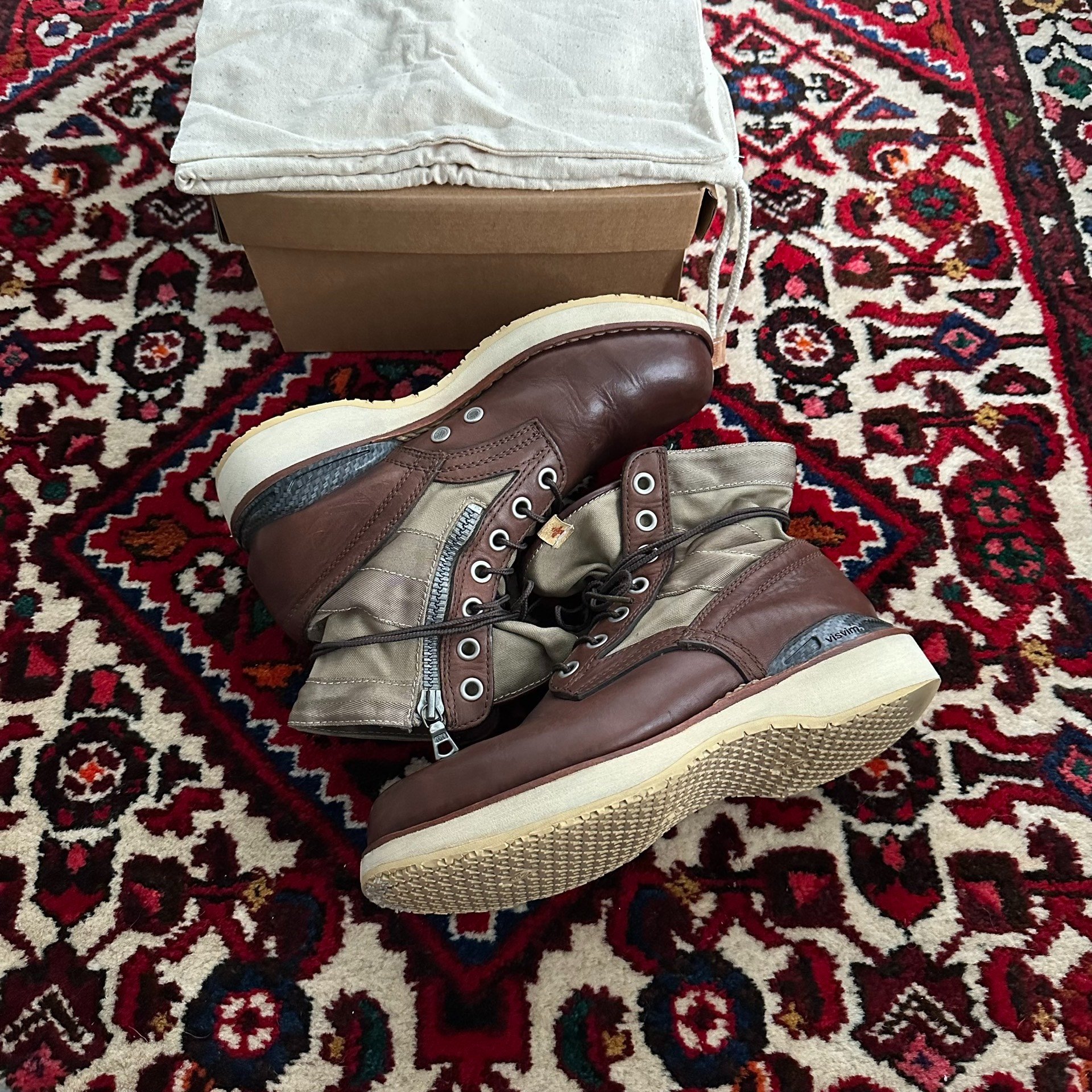 VISVIM 13AW 7-Hole Boots