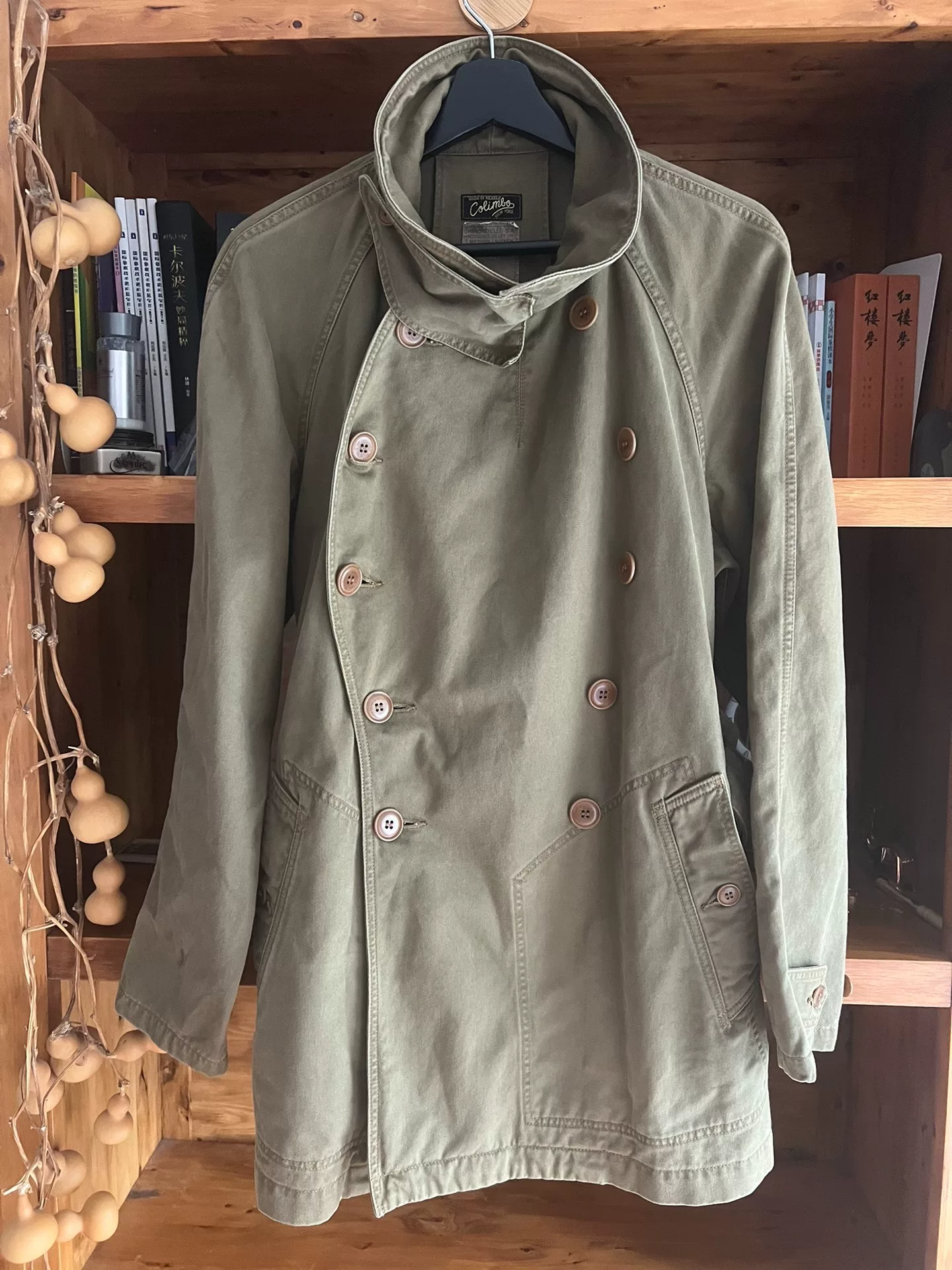 Colimbo 2022 French Military Canvas Coat — label