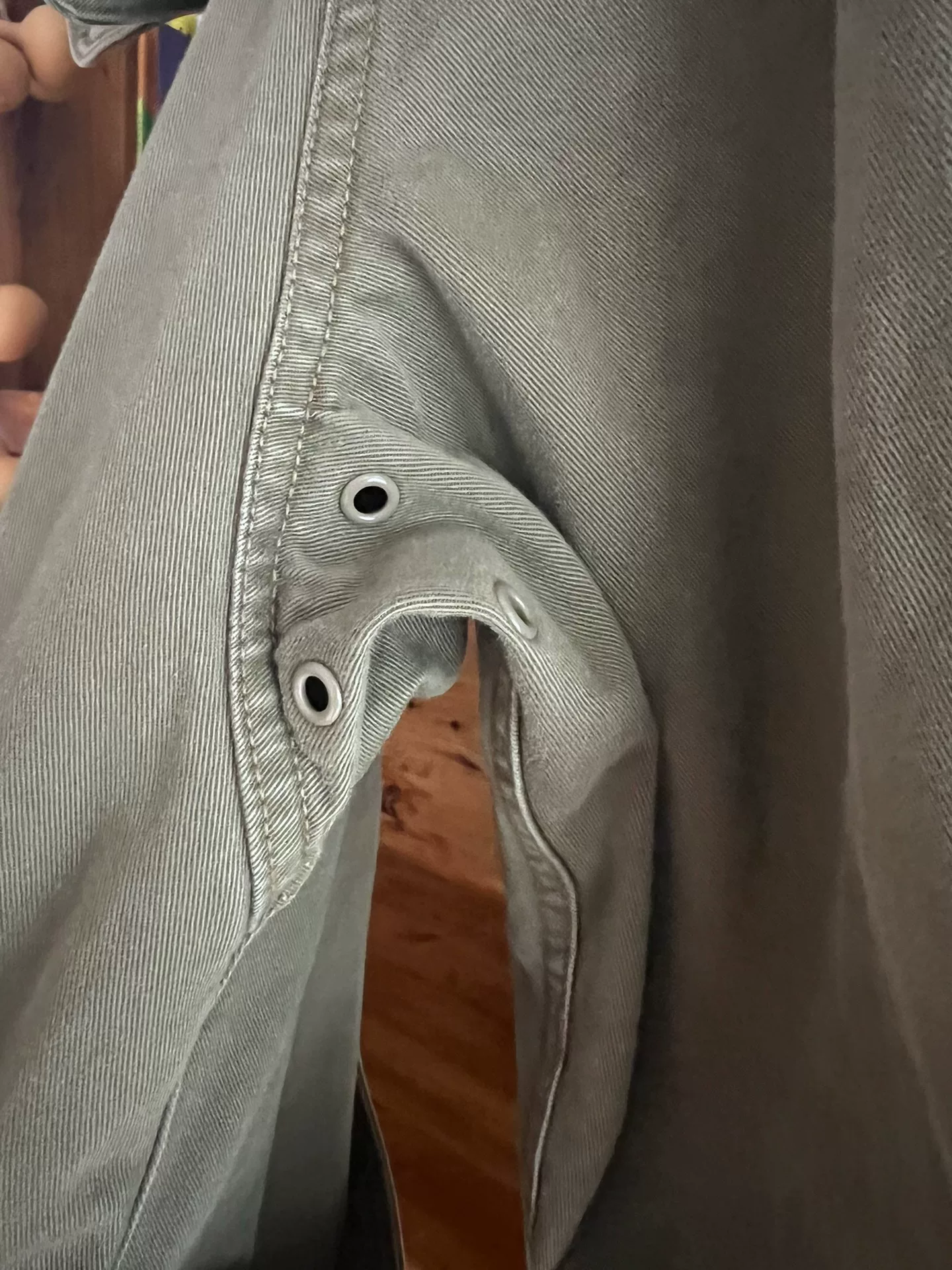 Colimbo 2022 French Military Canvas Coat — detail