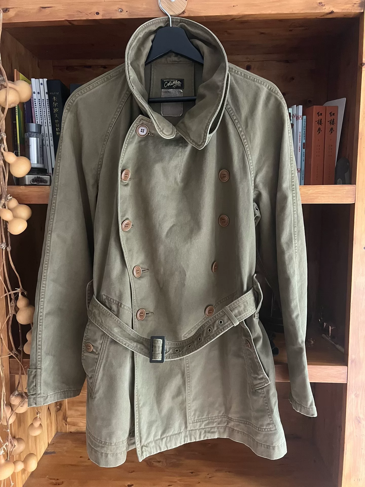 Colimbo 2022 French Military Canvas Coat — front