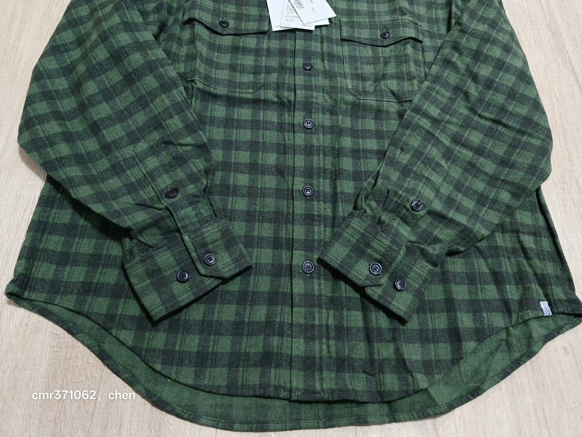 visvim 22AW Pioneer Khadi Check — back