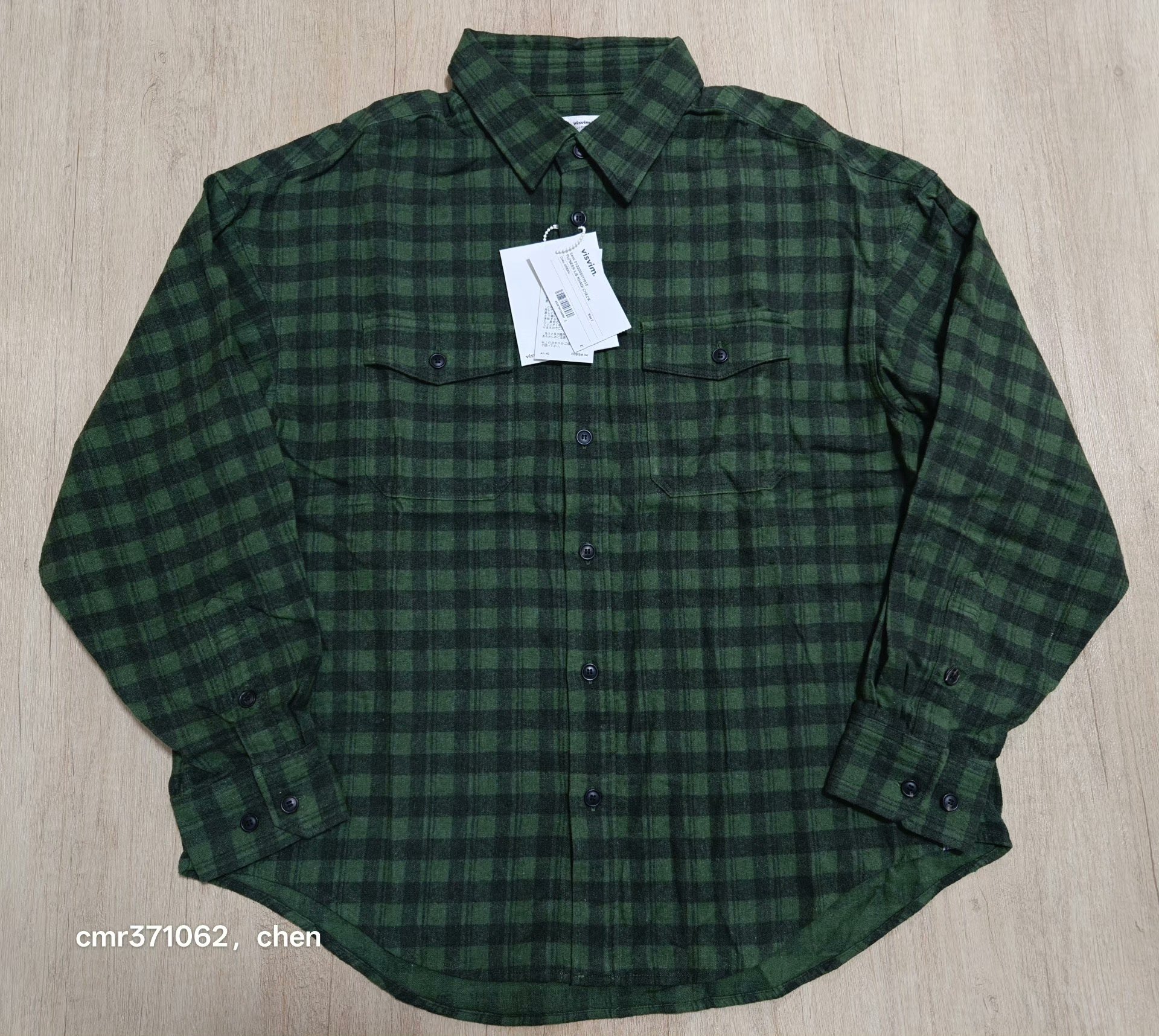 visvim 22AW Pioneer Khadi Check