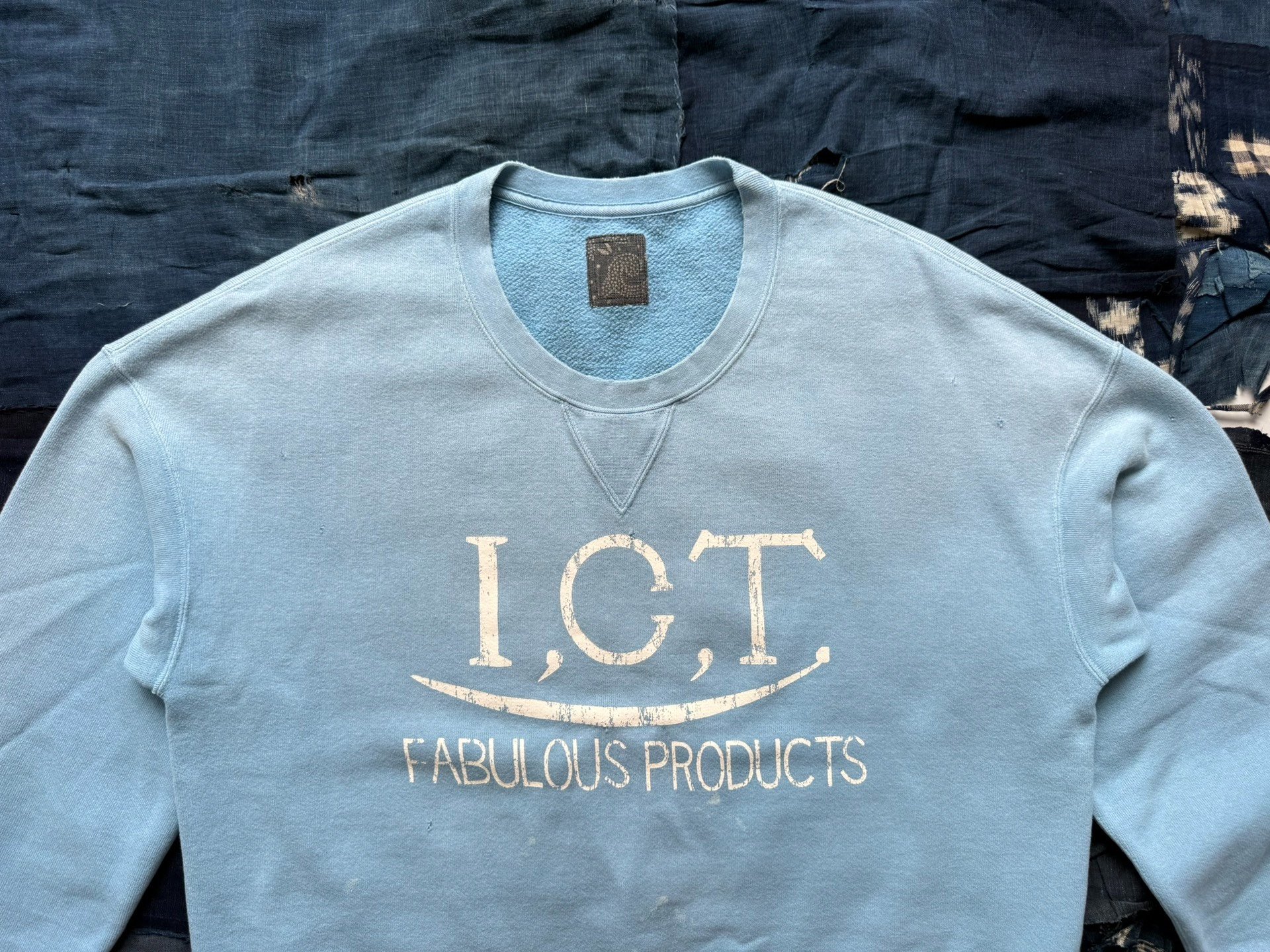 Visvim 26SS ICT JUMBO Crash Sweat L/S — detail
