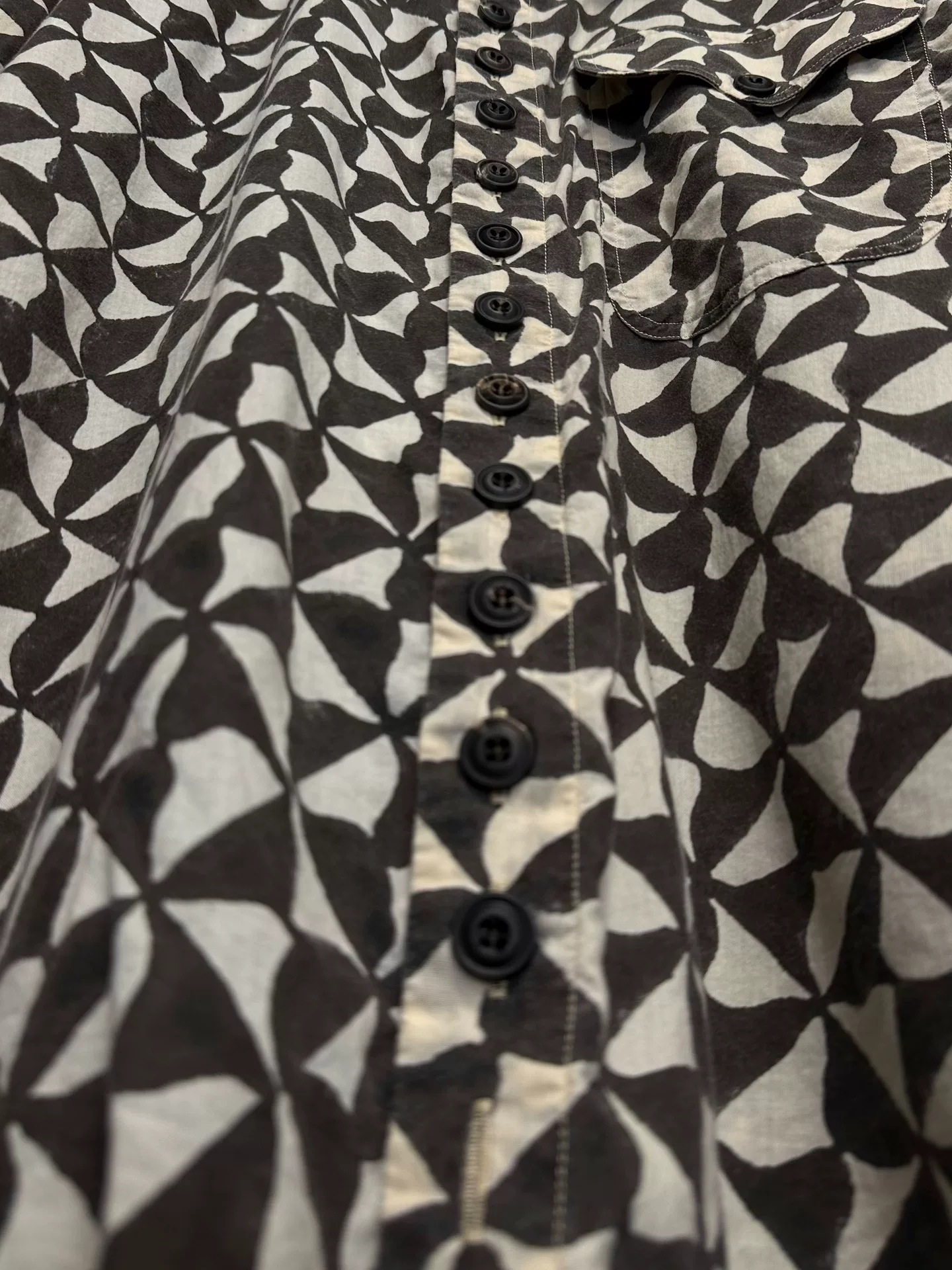 John Alexander Skelton Limited Hand-Painted Shirt — label