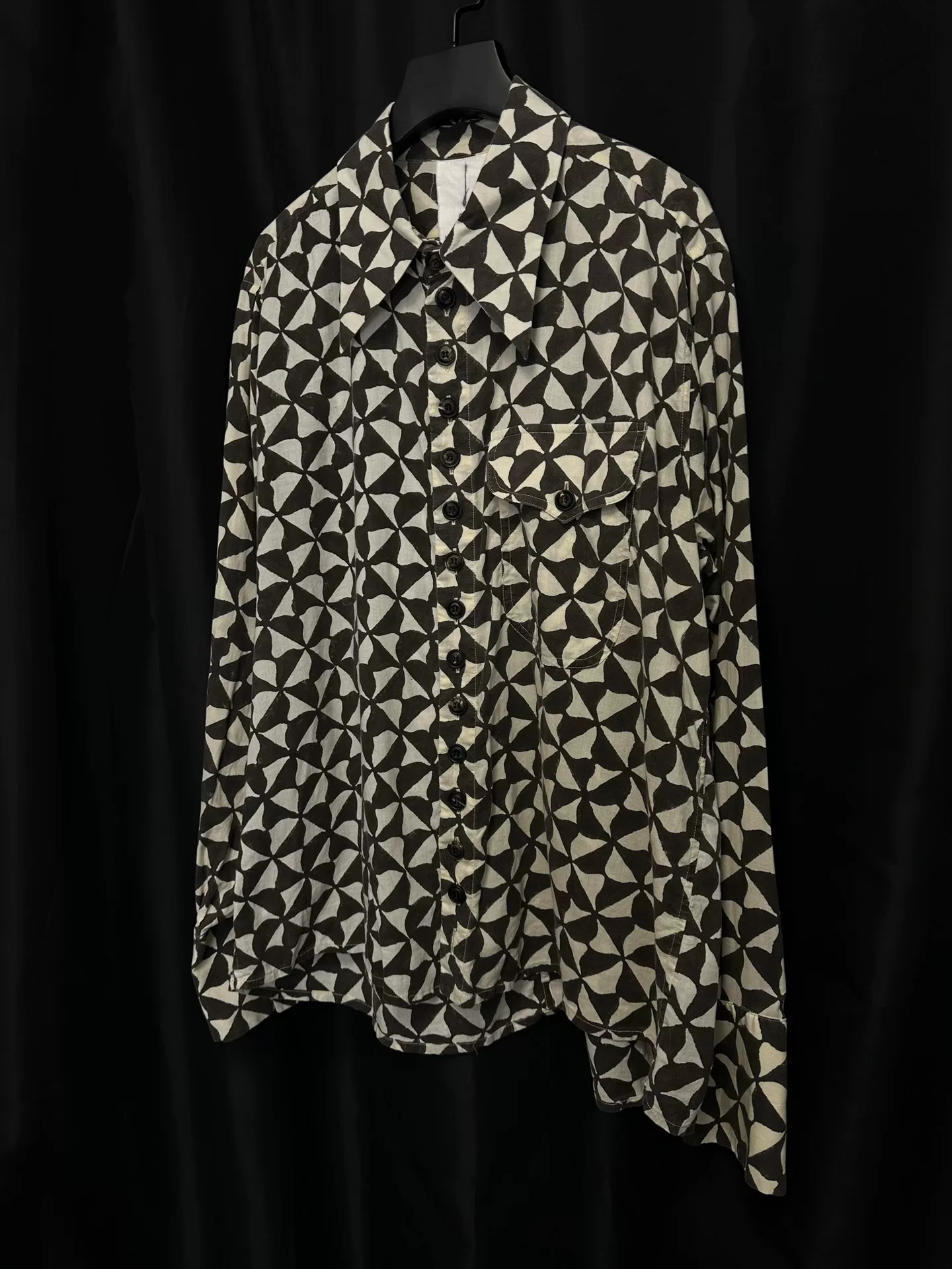 John Alexander Skelton Limited Hand-Painted Shirt — detail