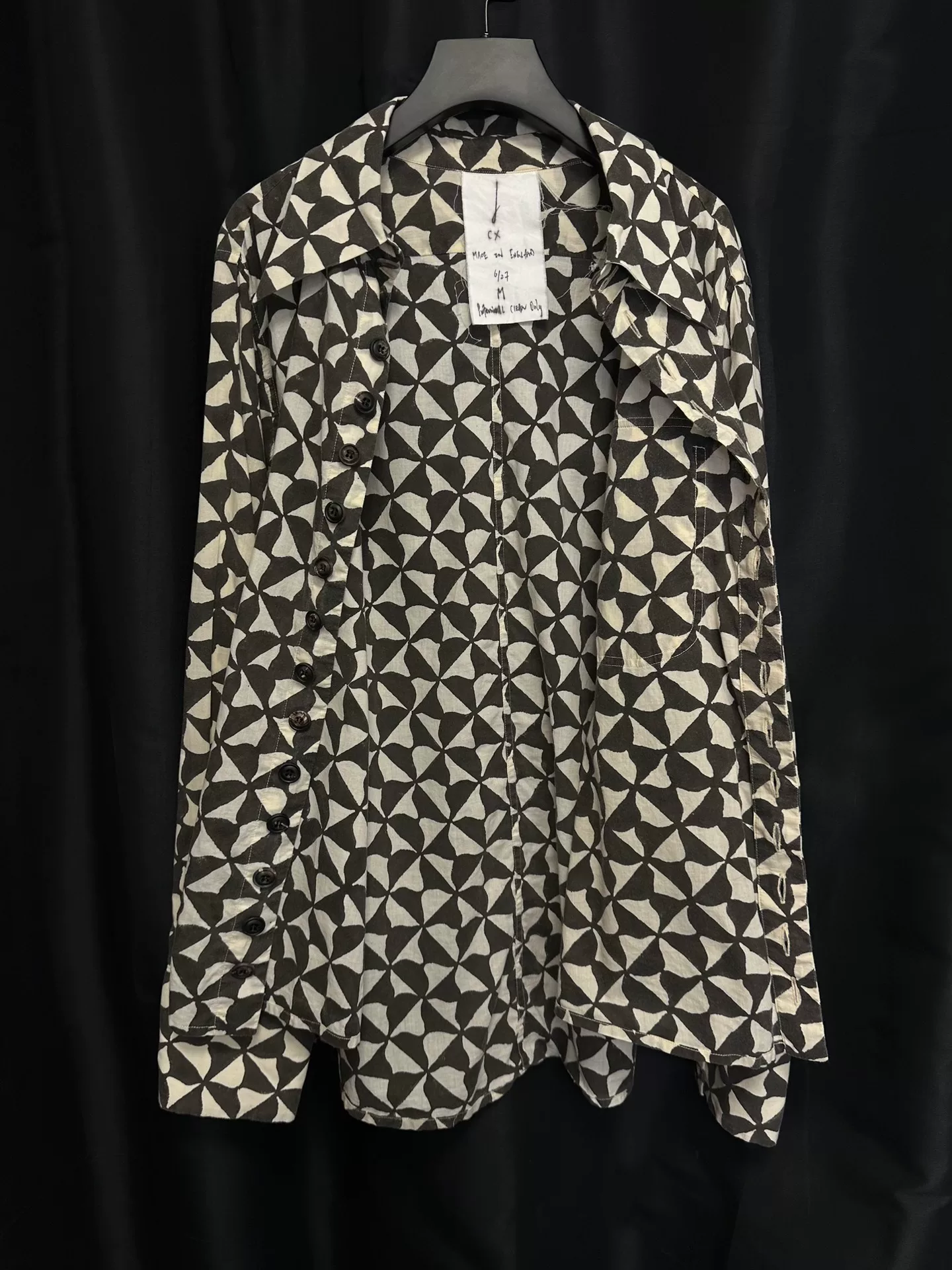 John Alexander Skelton Limited Hand-Painted Shirt — back
