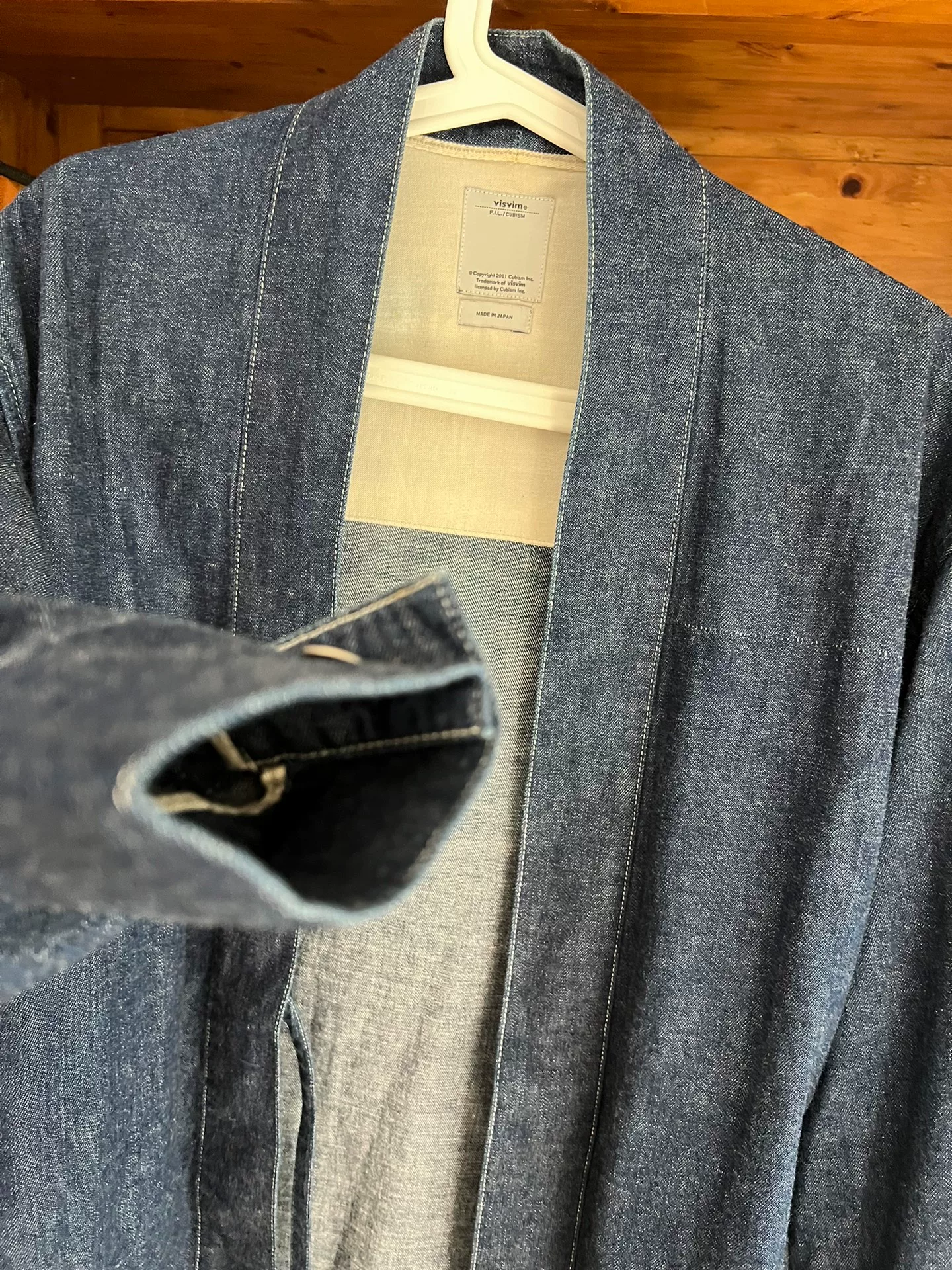 Visvim Lhamo Shirt 2013 — label