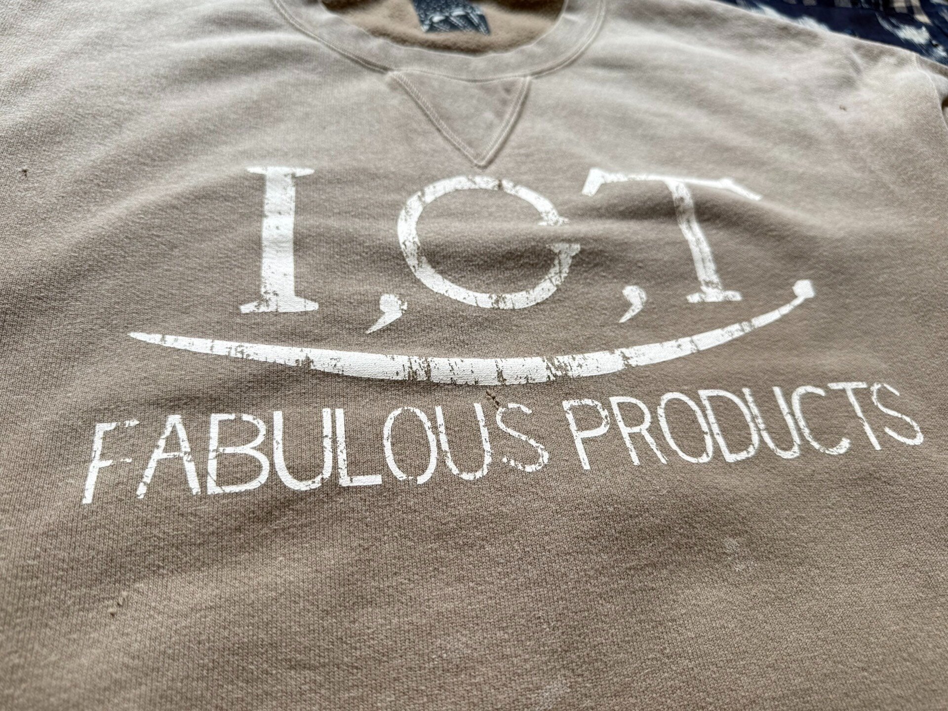 VISVIM 26SS JUMBO SWEAT L/S CRASH — label