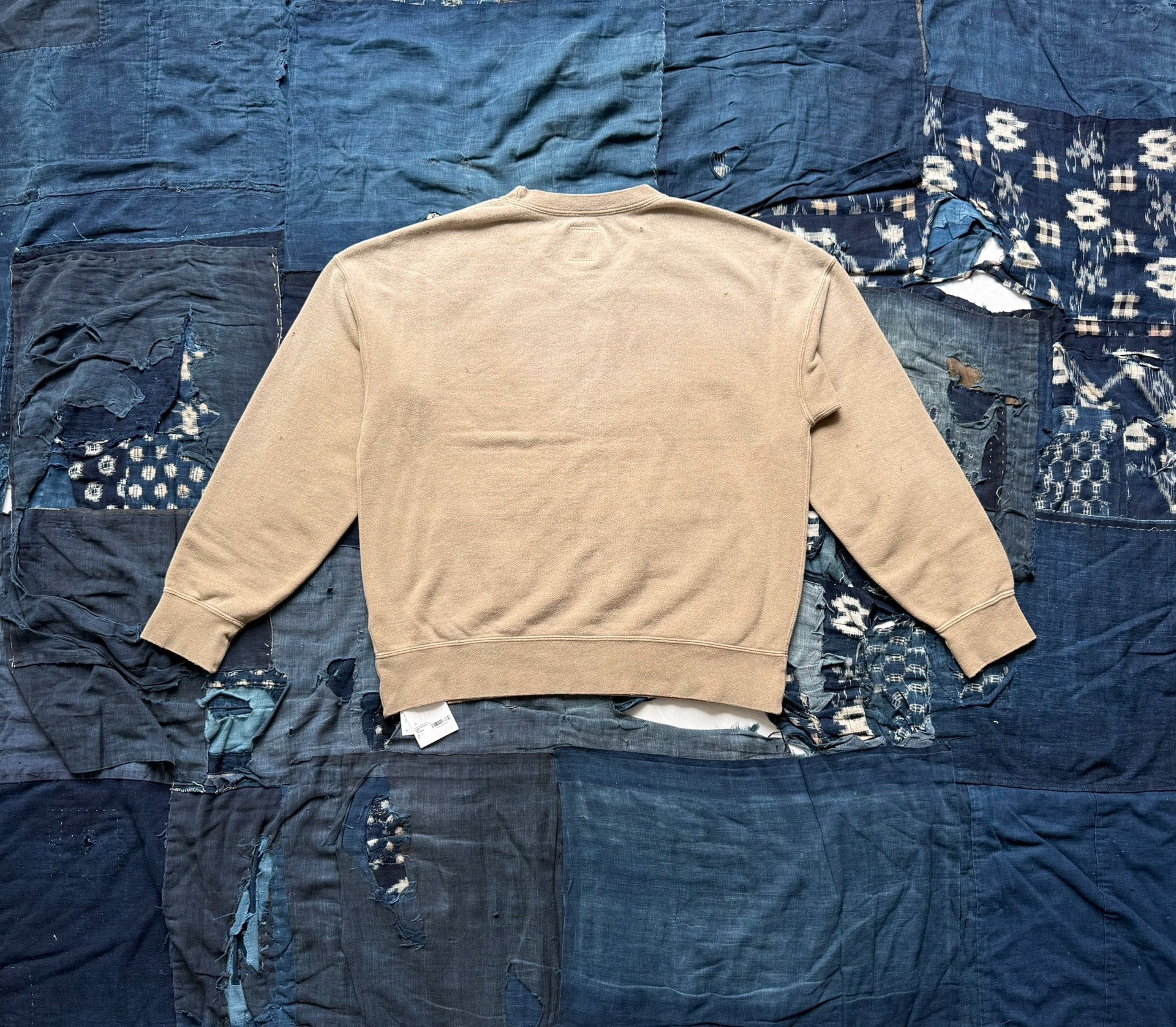 VISVIM 26SS JUMBO SWEAT L/S CRASH — front