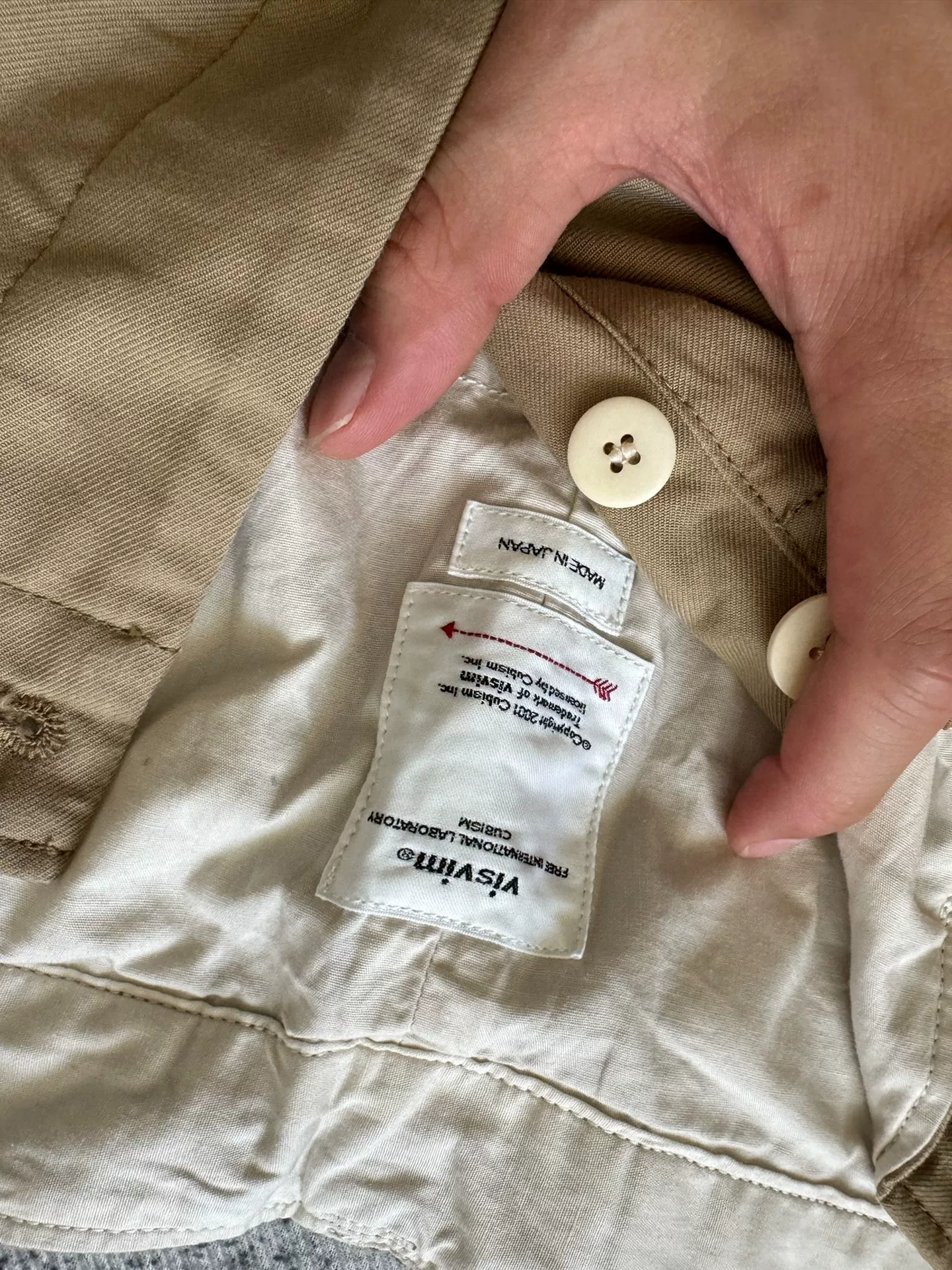 VISVIM 24SS LEAGUERS GHINO Cropped Pants — front