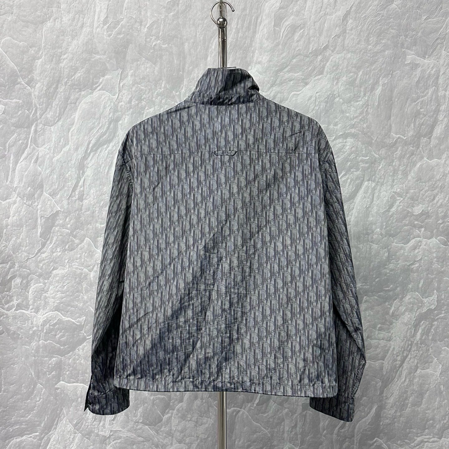 Dior FW25 Stand Collar Zip Jacket — back