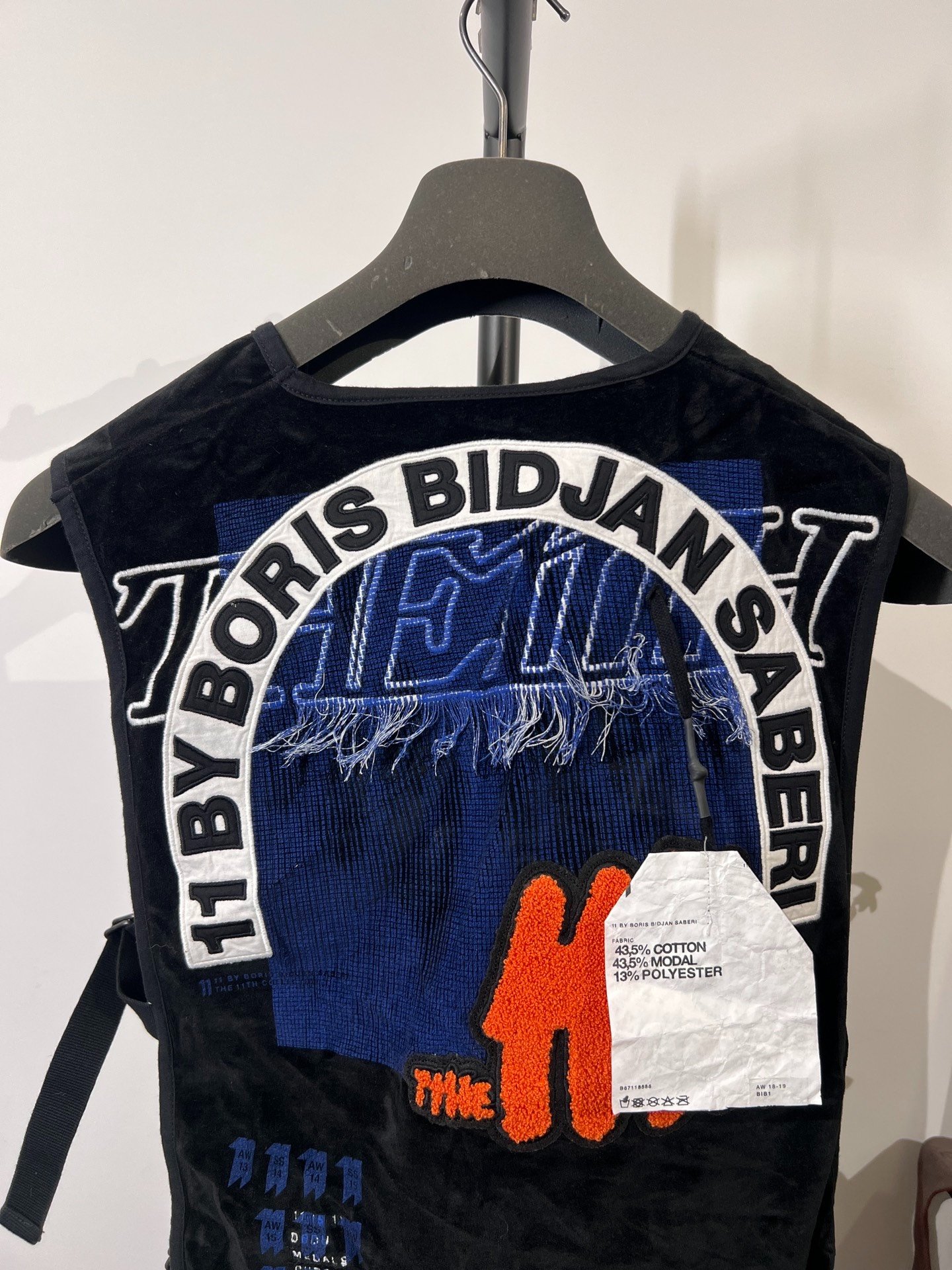 Boris Bidjan Saberi 11by bbs V1F Vest — back