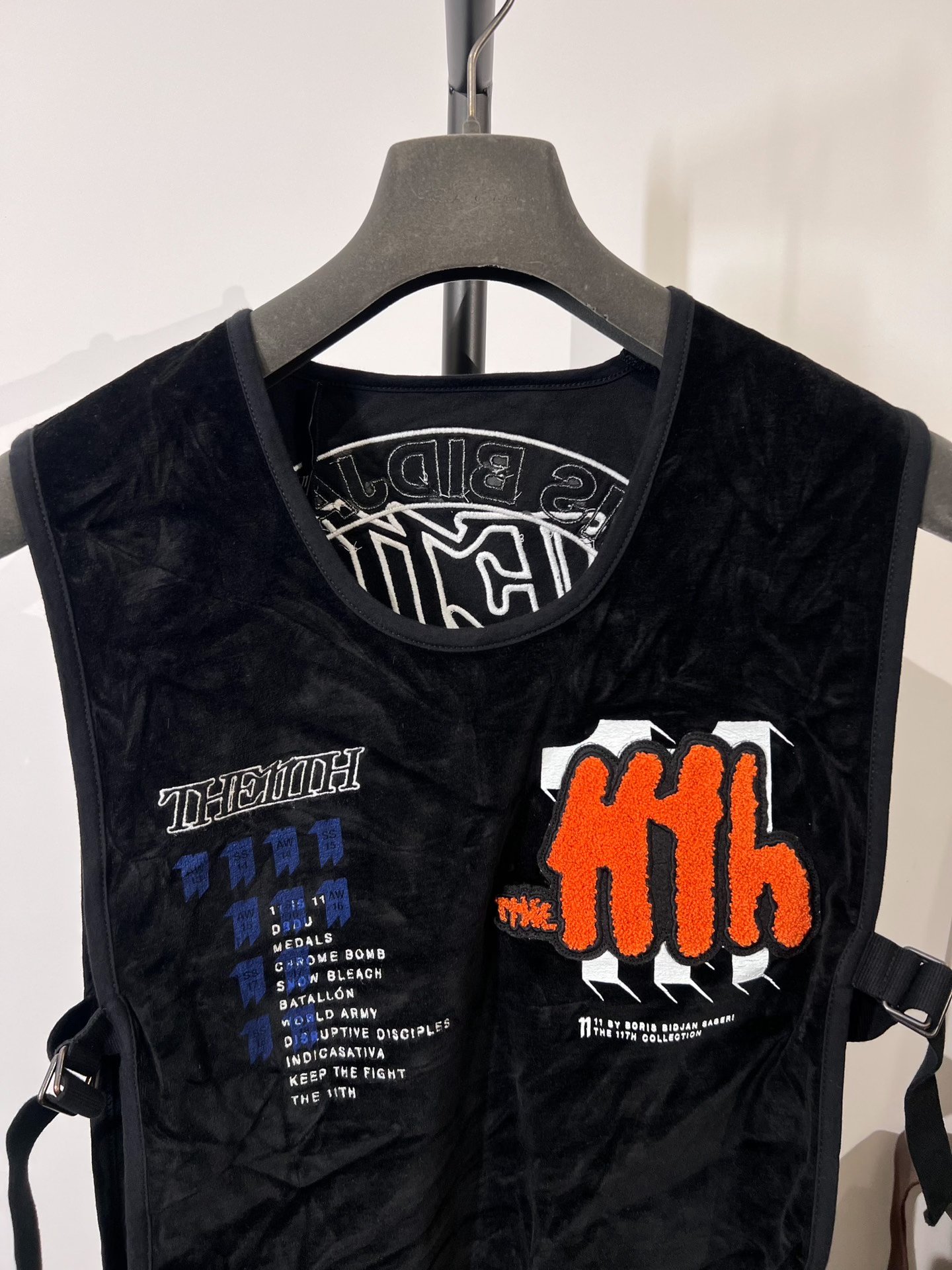 Boris Bidjan Saberi 11by bbs V1F Vest — detail