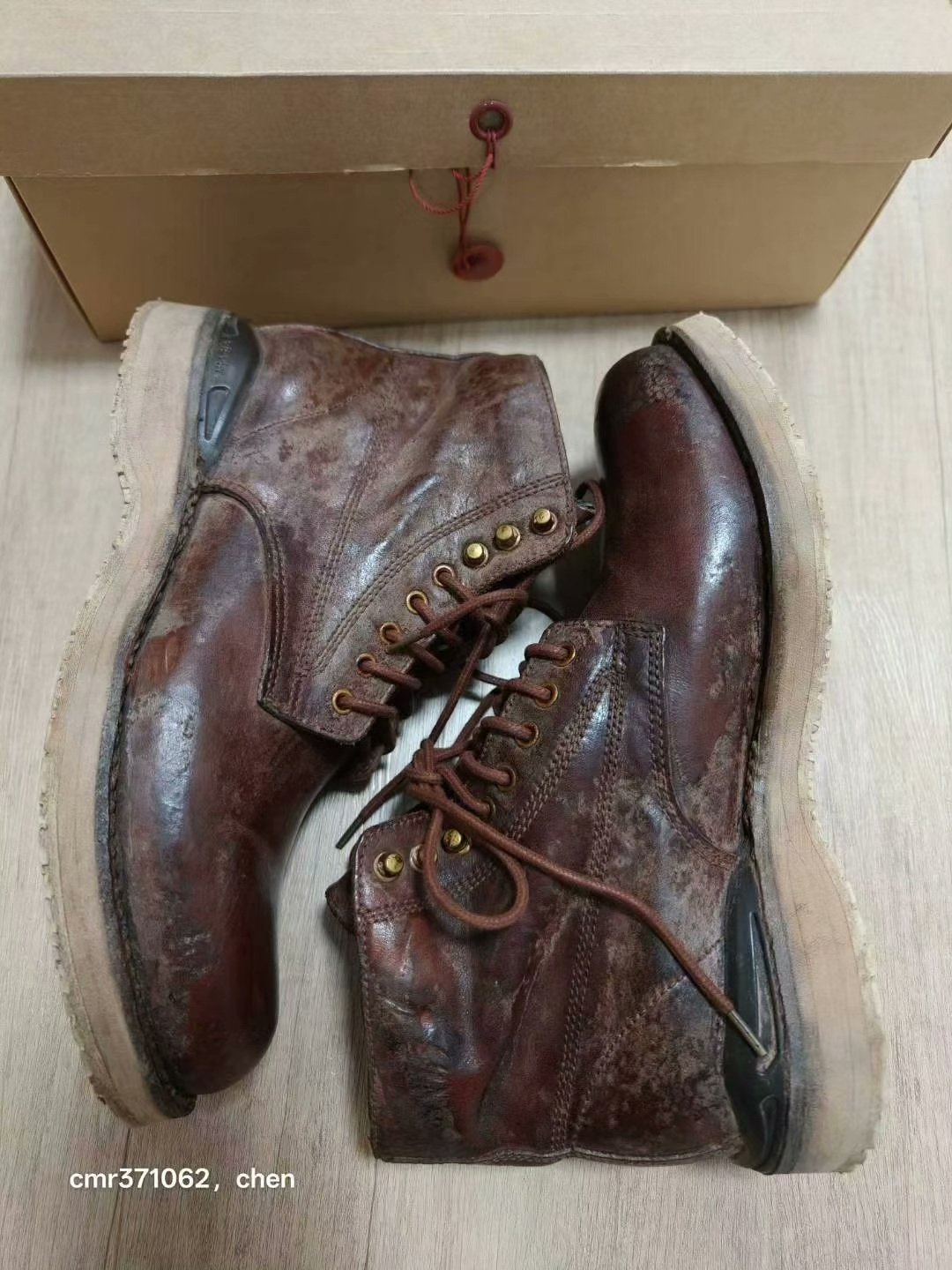 VISVIM 23 ICT VIRGIL BOOTS — back