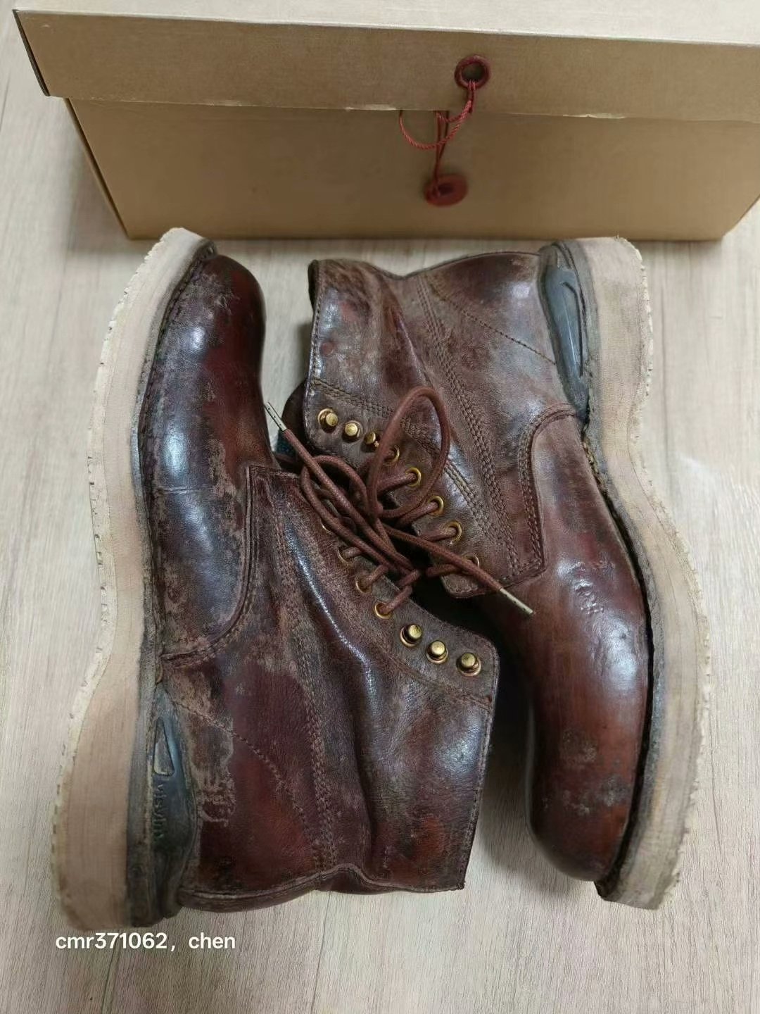 VISVIM 23 ICT VIRGIL BOOTS — detail
