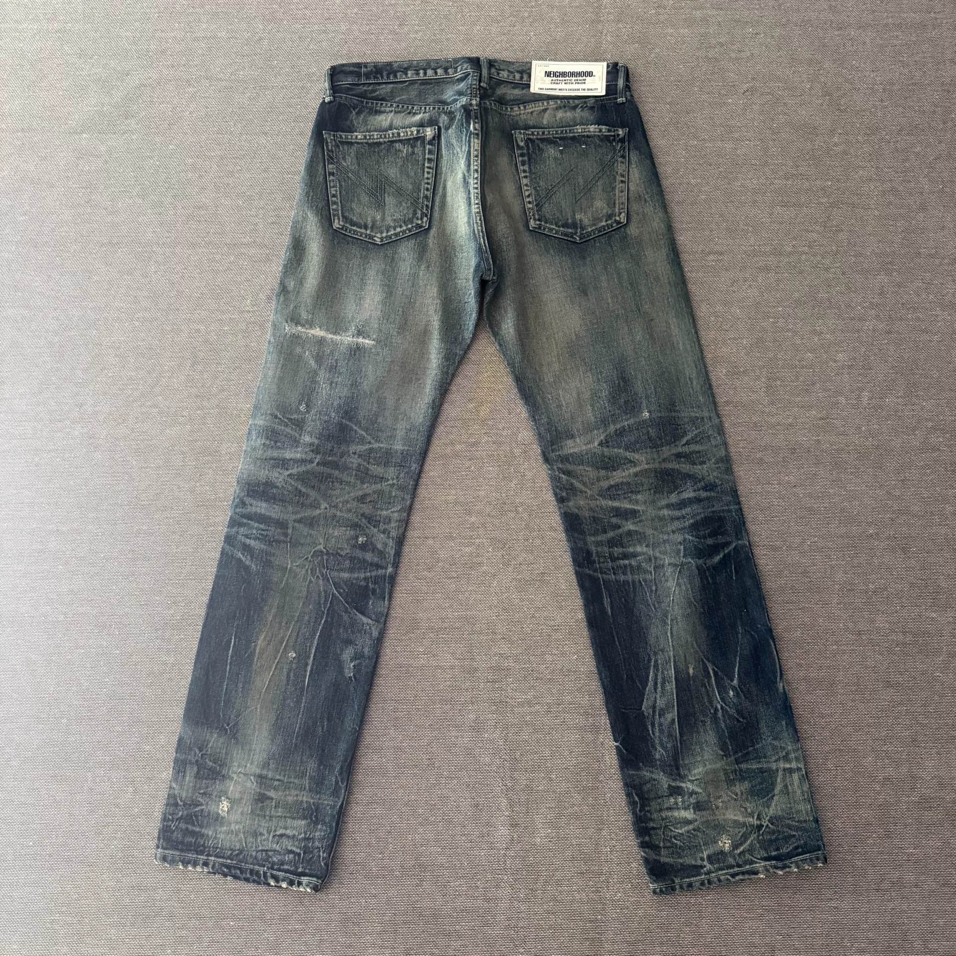 Neighborhood 20ss Bullet Savage Denim — detail