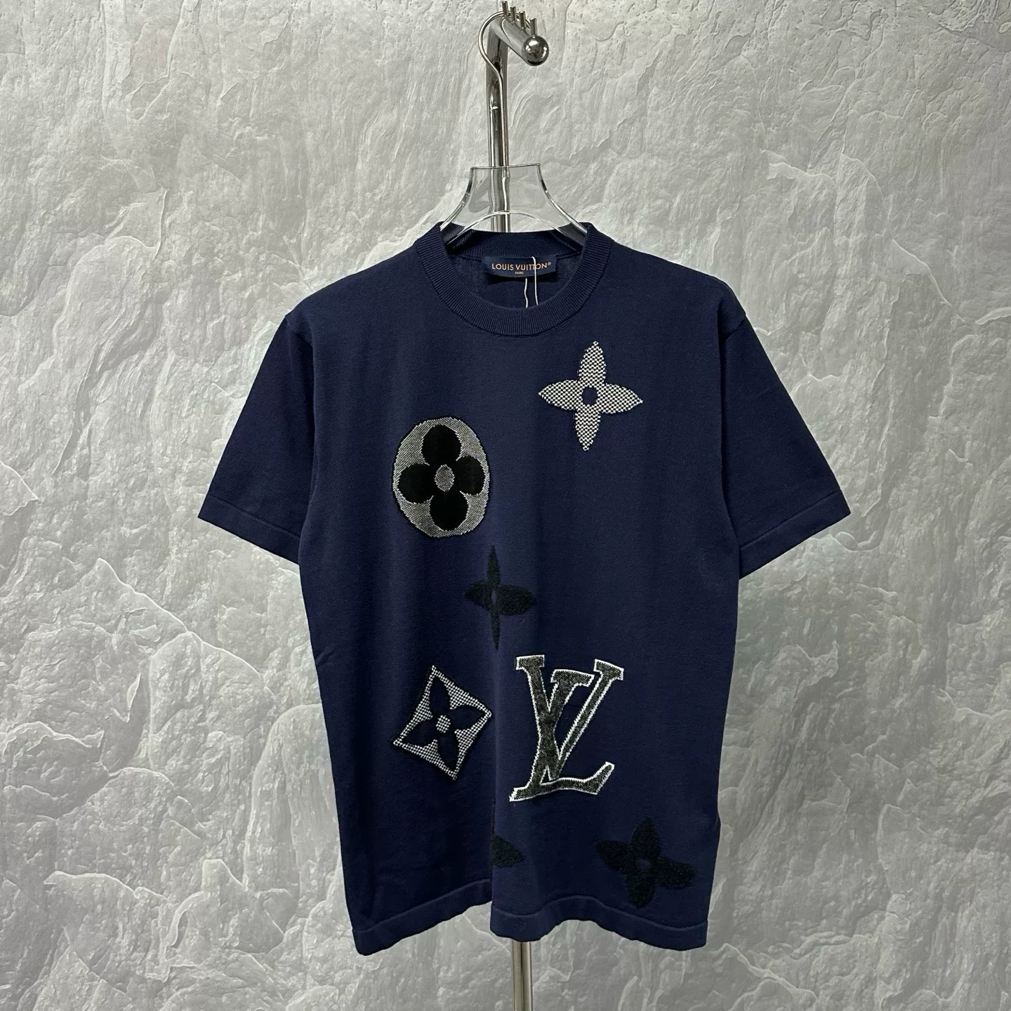 Louis Vuitton LV Ski Logo Knit Short Sleeve