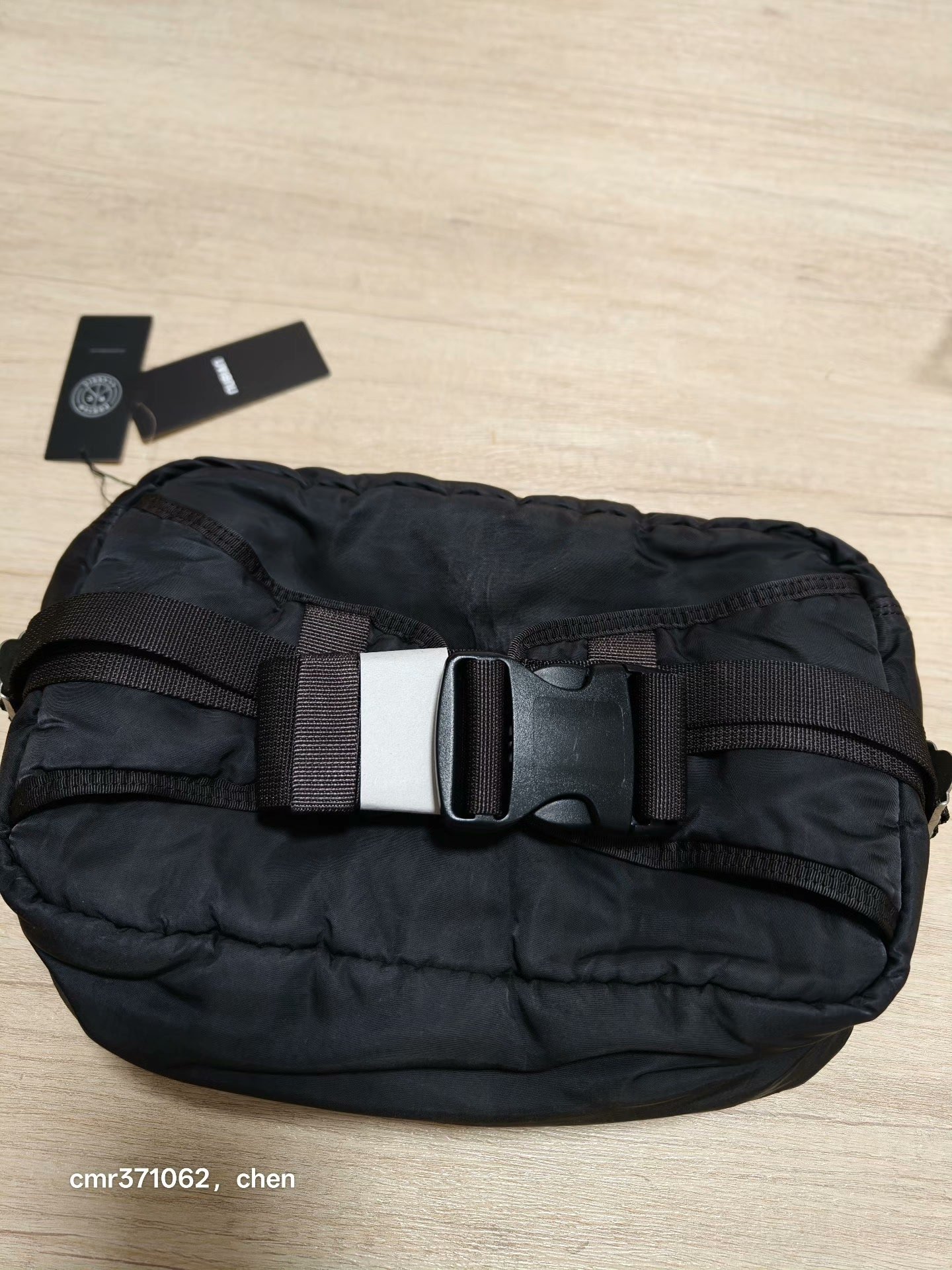 PORTER CLASSIC Super Nylon Waist Bag — back