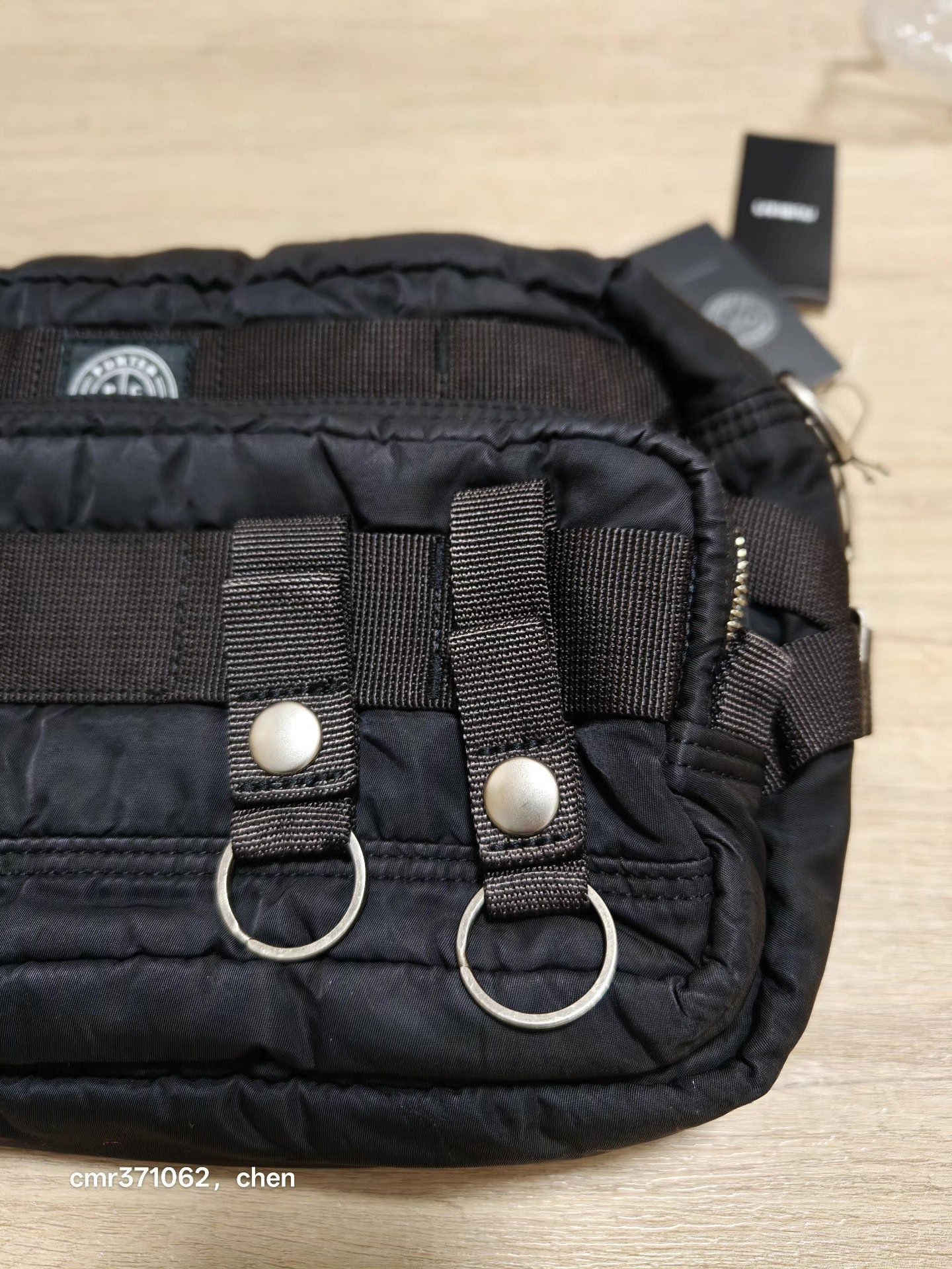 PORTER CLASSIC Super Nylon Waist Bag — front