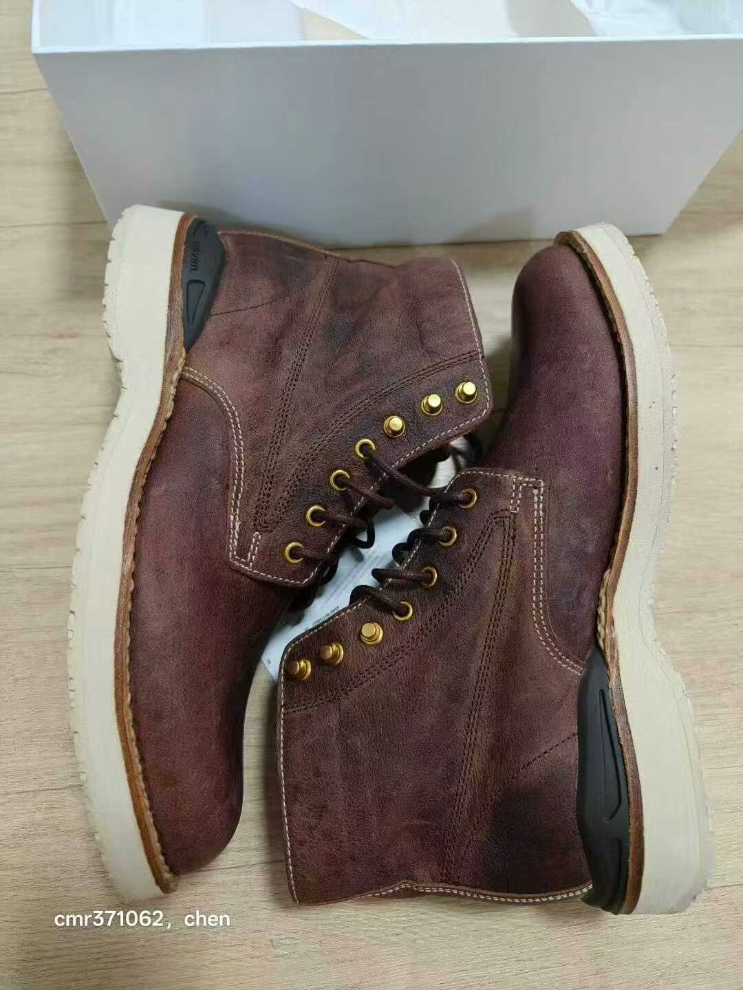 Visvim Virgil Boots Folk Kngr — front