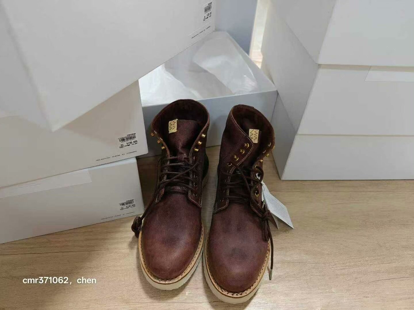 Visvim Virgil Boots Folk Kngr — back