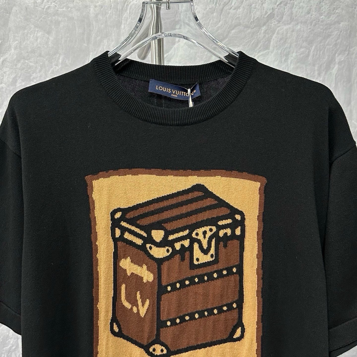 Louis Vuitton SS25 Pharrell Trunk Floral Knit Tee