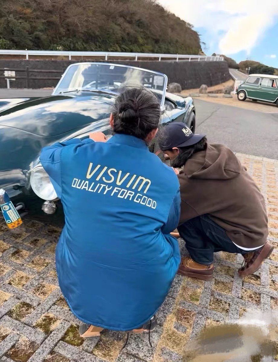 VISVIM 25SS COACH JKT — back